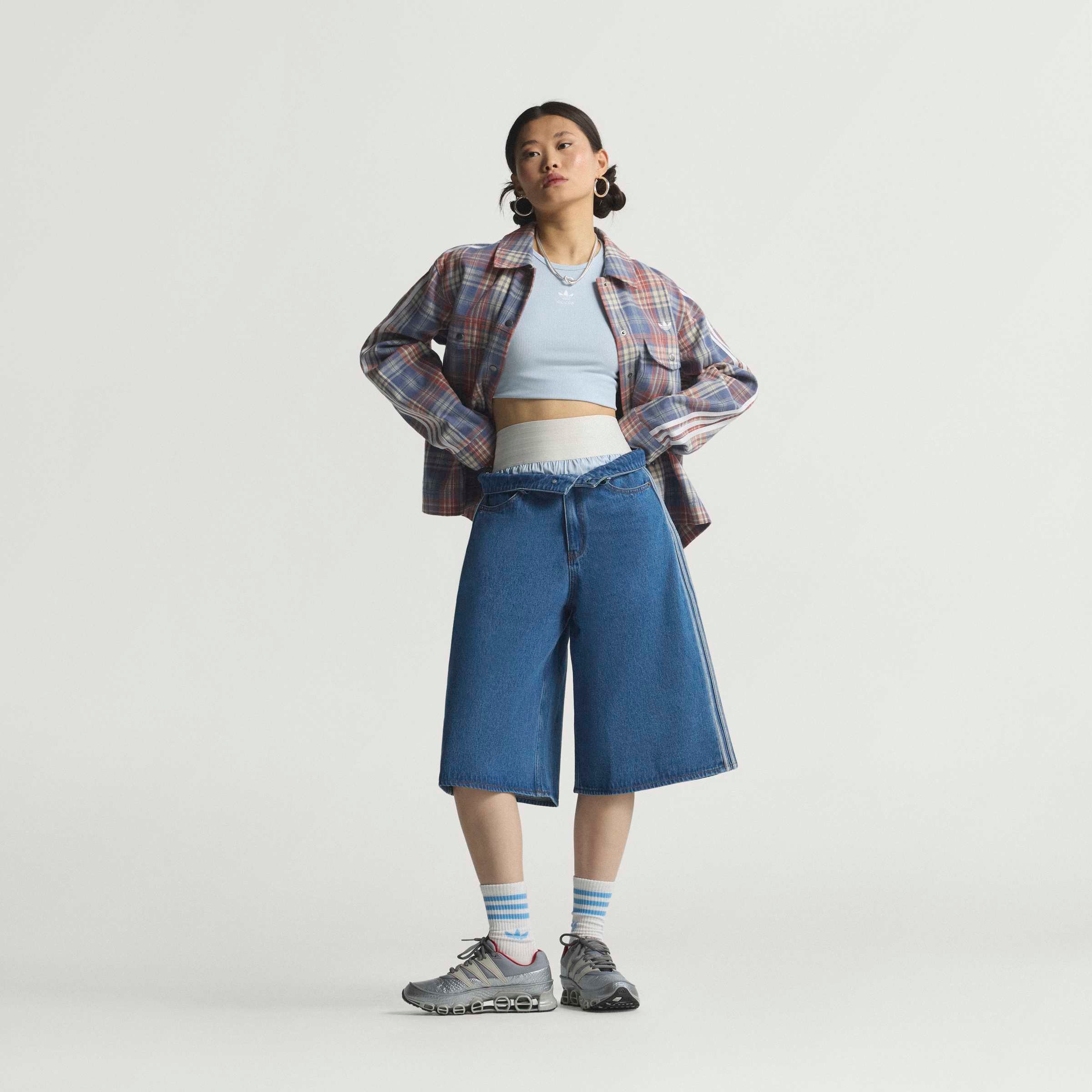 adidas Originals Short »FIREBIRD JORTS DENIM«