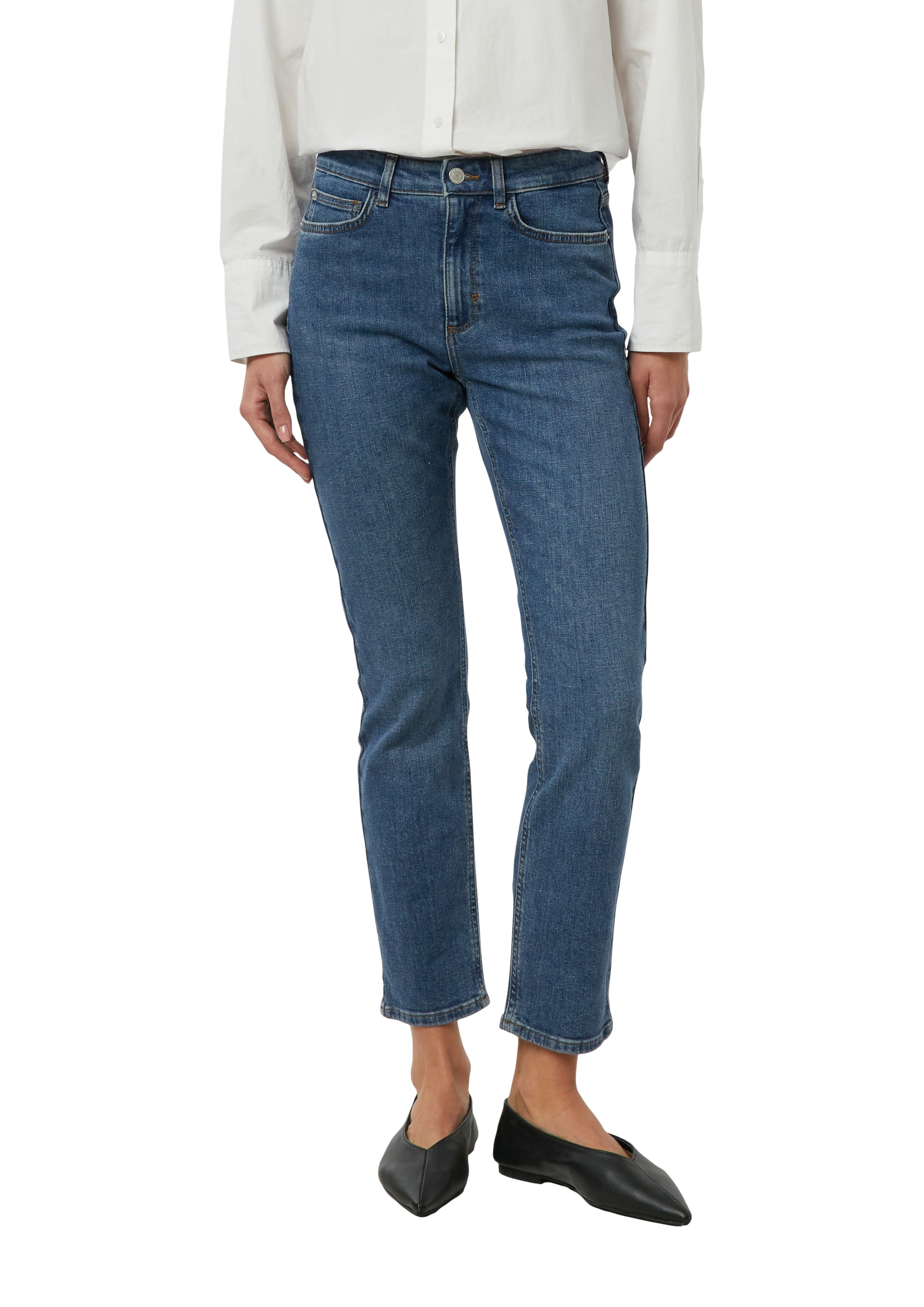 Image of Comma 5-Pocket-Jeans mit schmalem Bein und Stretch