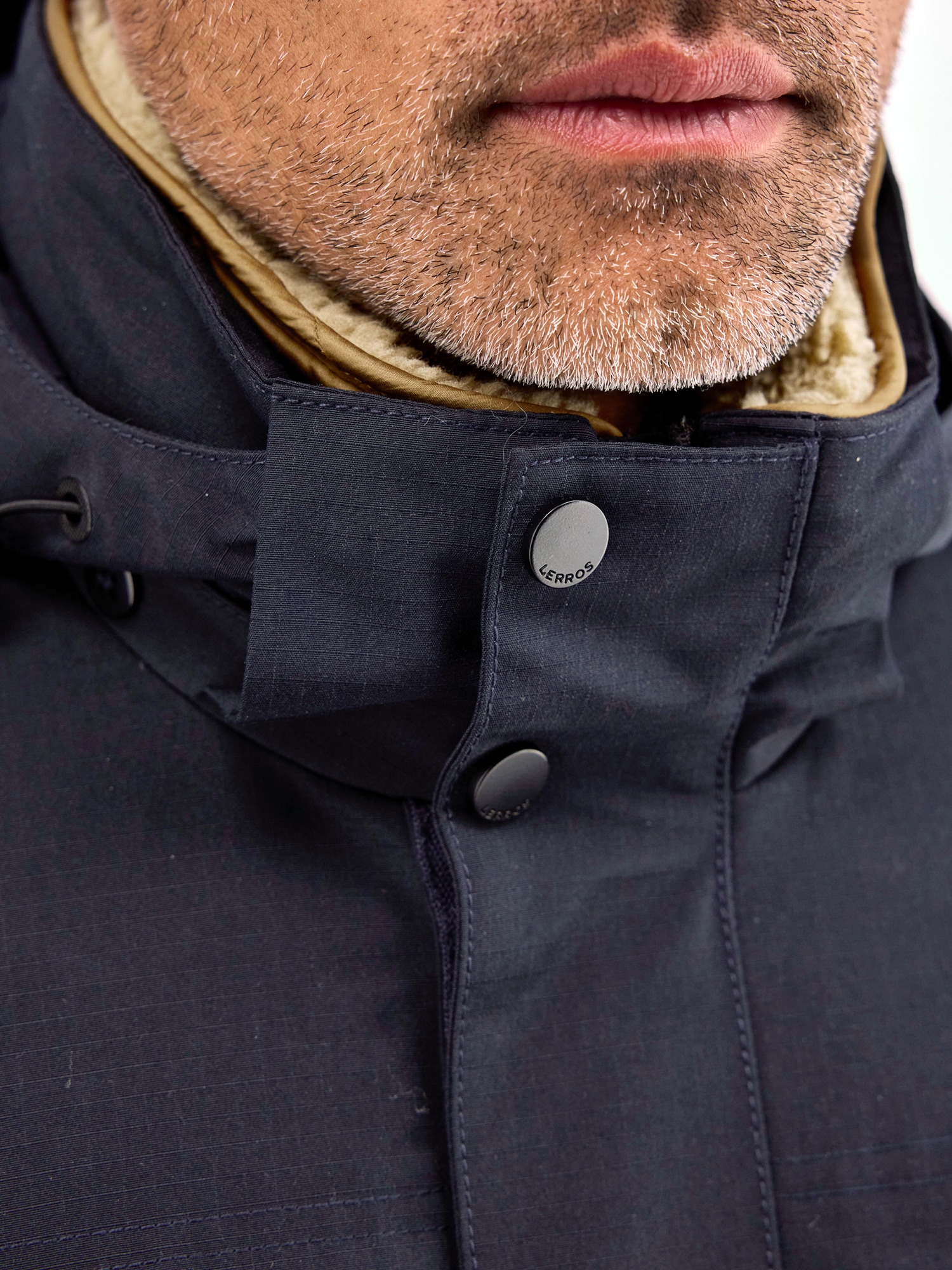 LERROS Veste d'hiver »Herren Winterjacke mit herausnehmbarer Innenjacke« mit Kapuze