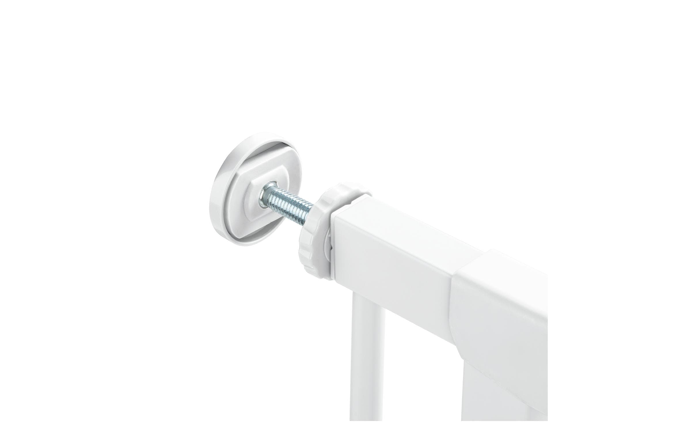 Hauck Türschutzgitter »Clear Step Autoclose 2 9 cm Weiss«