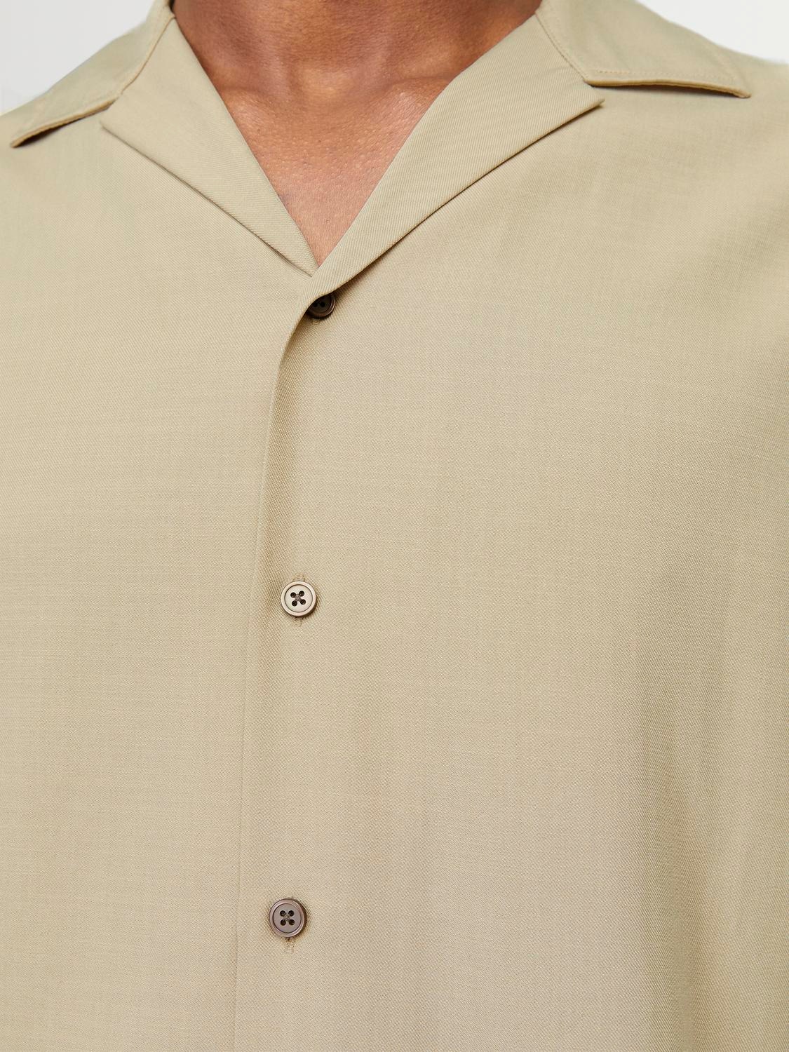 Jack & Jones Kurzarmhemd »JPRCCAARON TENCEL RESORT SHIRT S/S LN«
