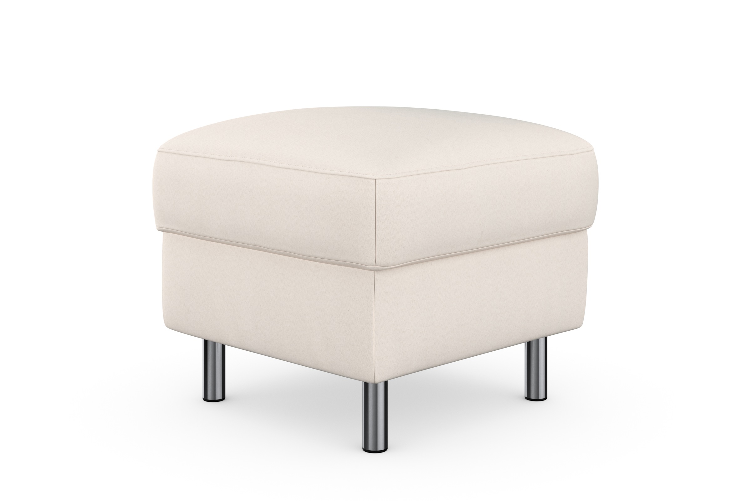 sit&more Stauraumhocker »Sinatra«, Sitzfläche ist abnehmbar, chromfarbene Metallfüsse