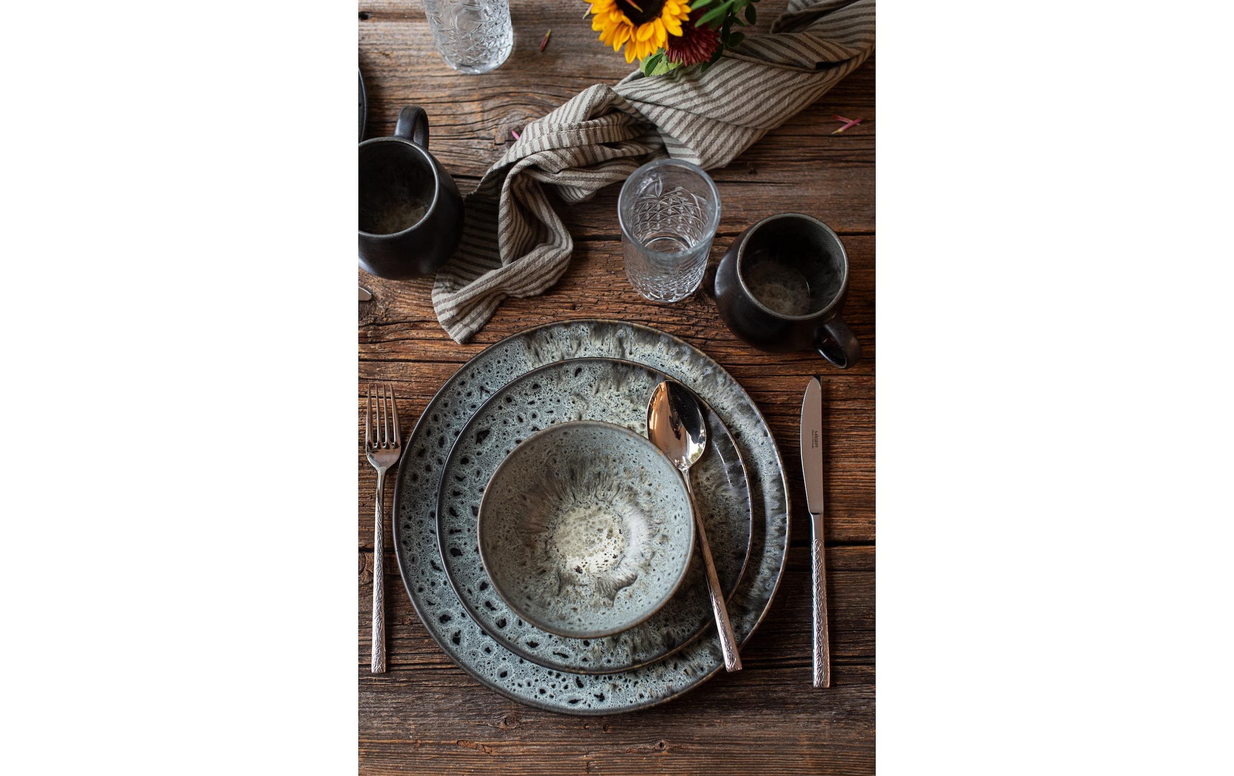 MÄSER Frühstücks-Geschirrset »Carellia 12-teilig«