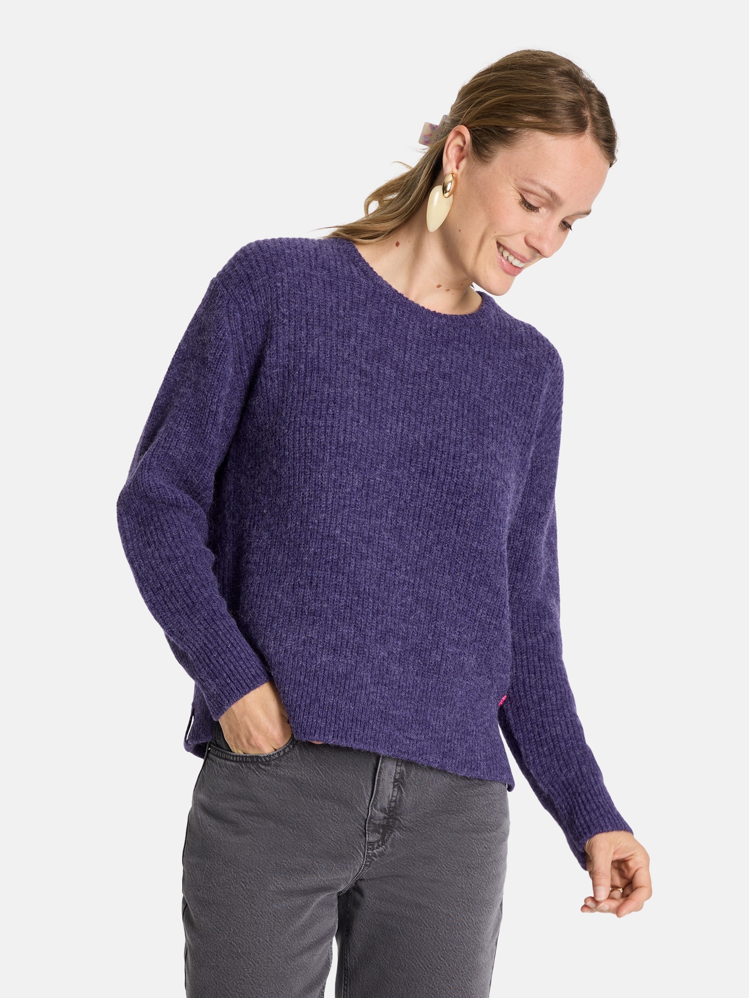 Image of Lieblingsstück Strickpullover "Alva" mit Alpaka-Wolle