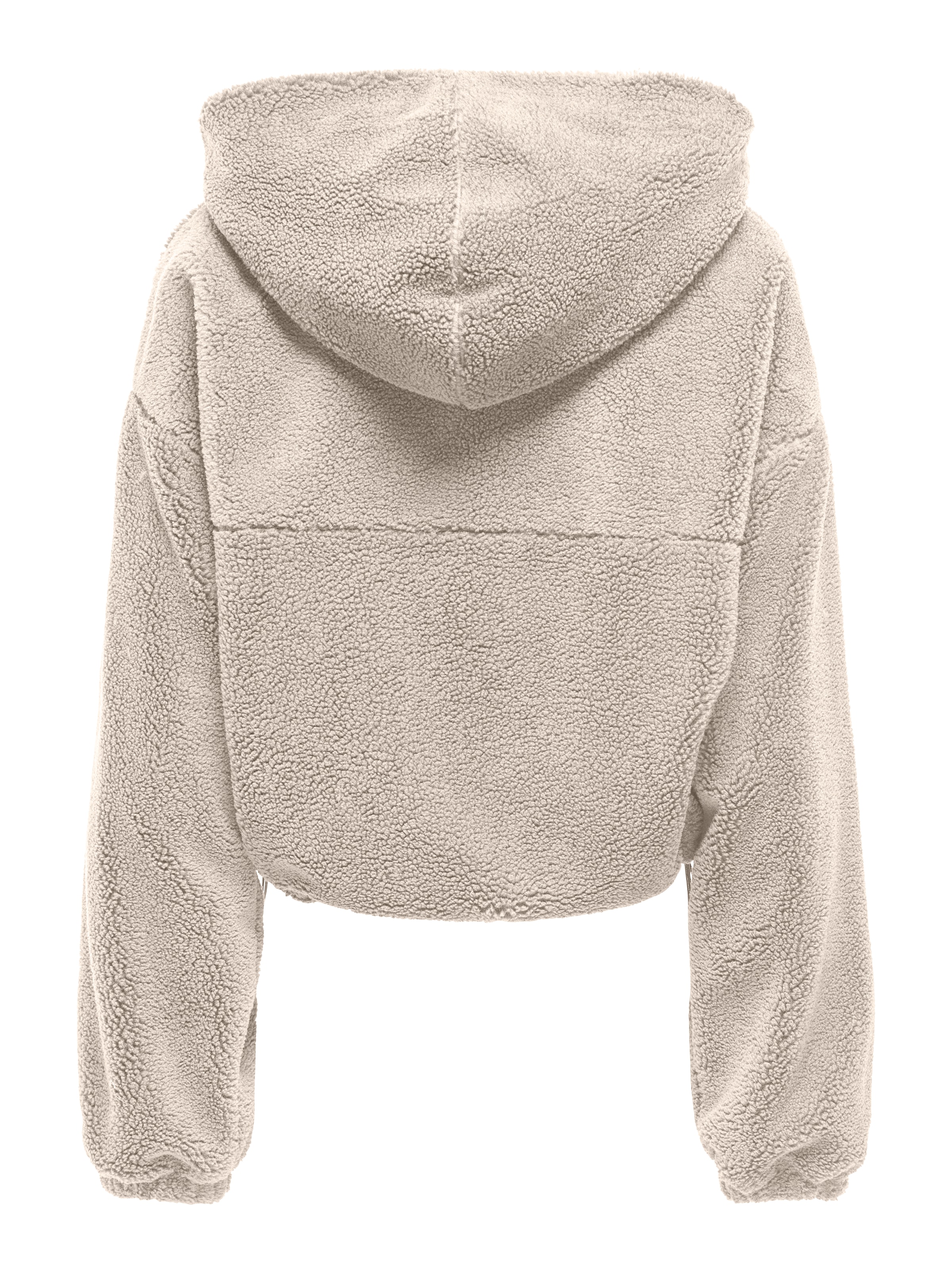 ONLY Fleecejacke »ONLSIENA TEDDY ANORAK LIFE CC OTW«, mit Kapuze