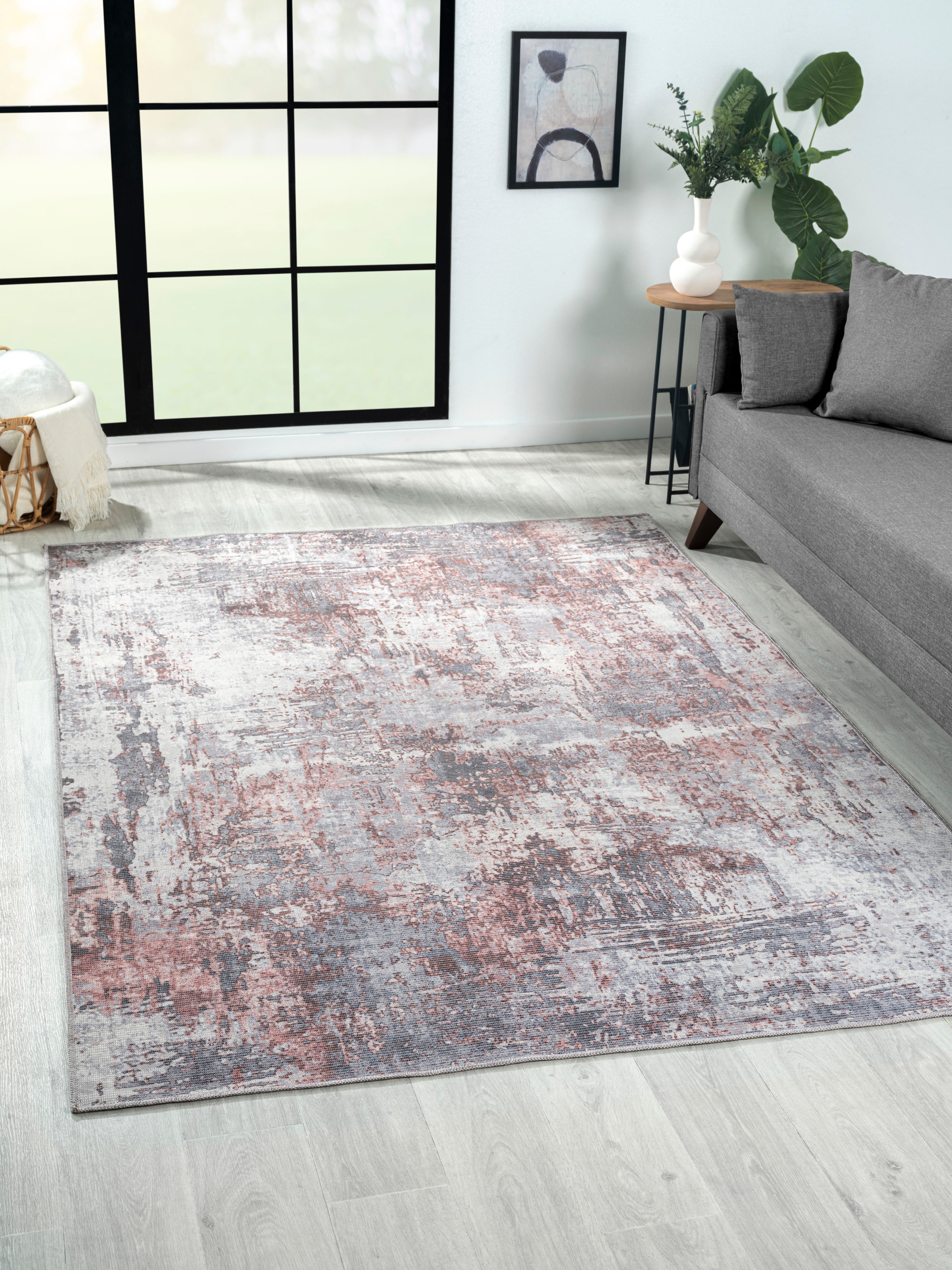 Image of Myflair Möbel & Accessoires Teppich "Avery" rechteckig 10 mm Höhe Kurzflor, modernes Design, waschbar, In- und Outdoor geeignet