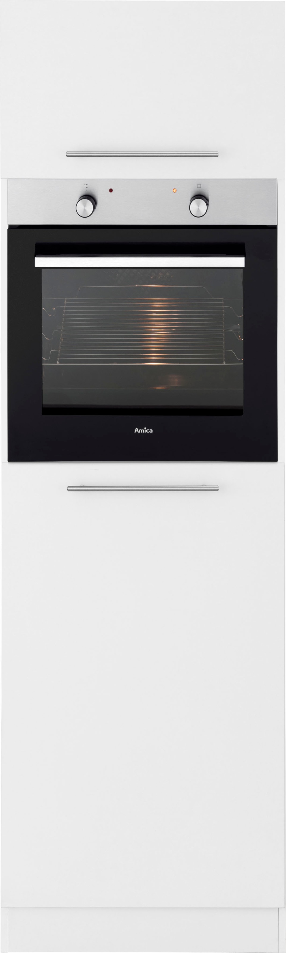 wiho Küchen Backofen/Kühlumbauschrank "Unna" 60 cm breit