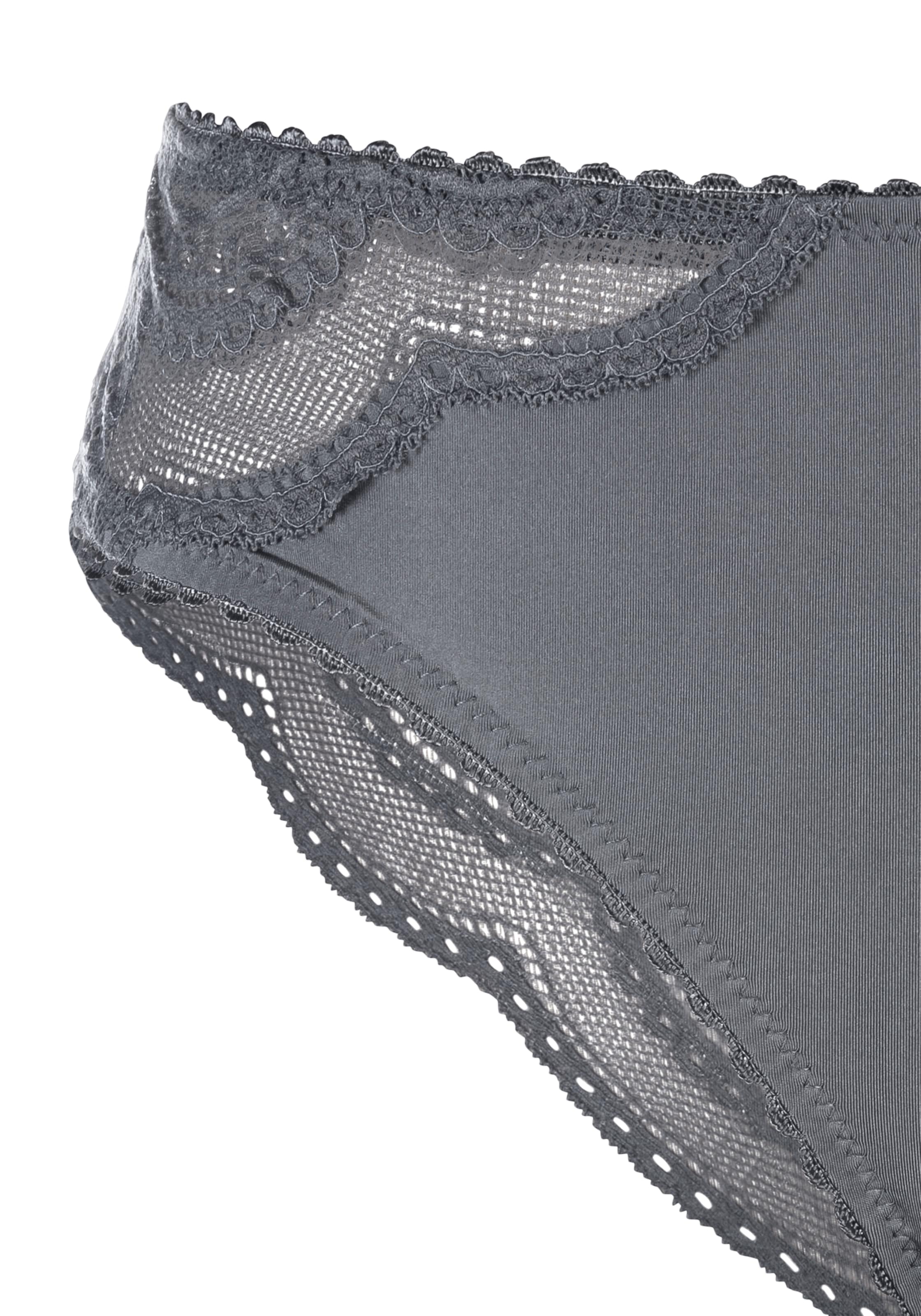 LASCANA Brasilslip Packung, 2 Stk. tlg., mit zarter Spitze