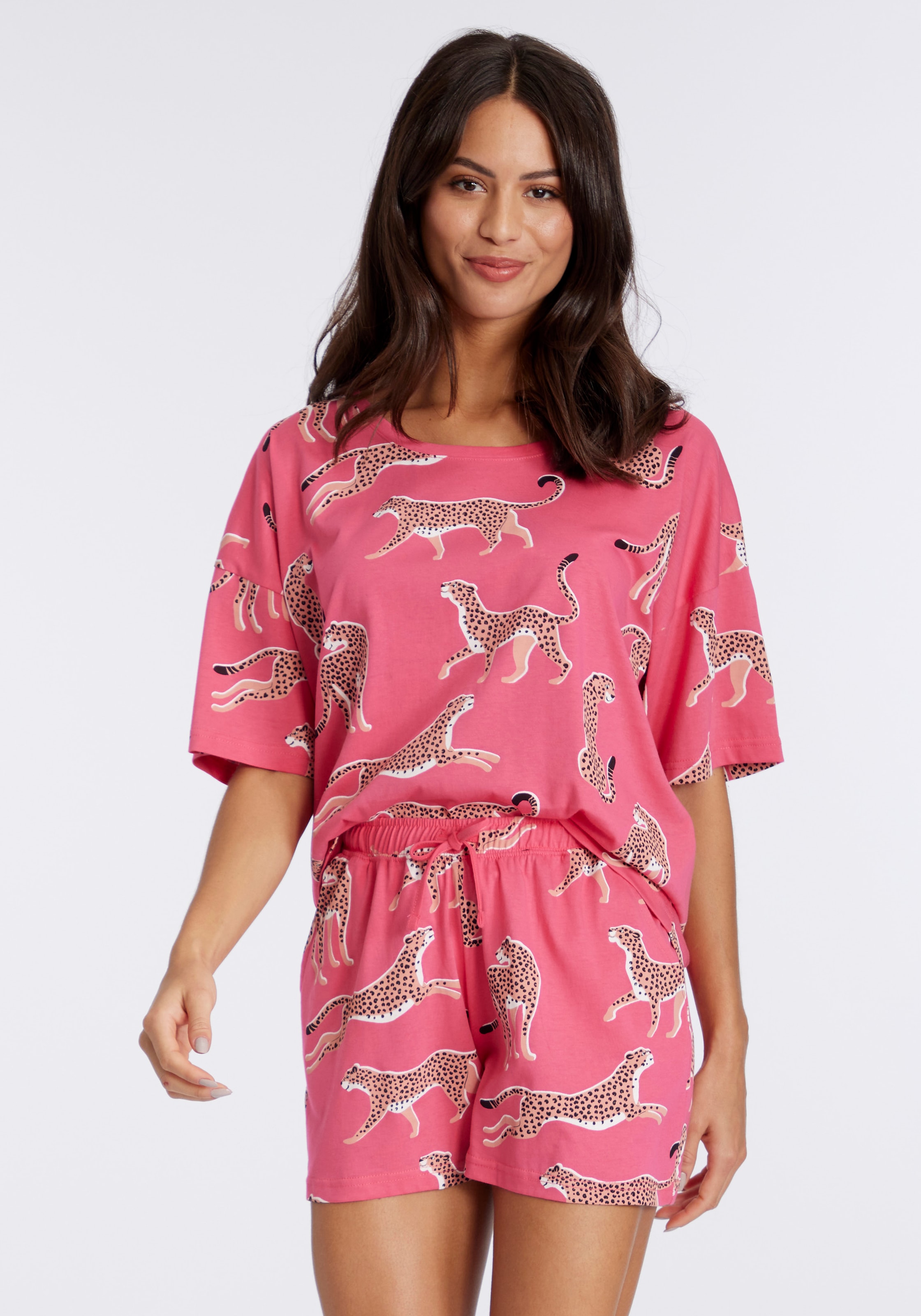Image of Vivance Dreams Shorty Set, 2 tlg. mt Animal Alloverprint