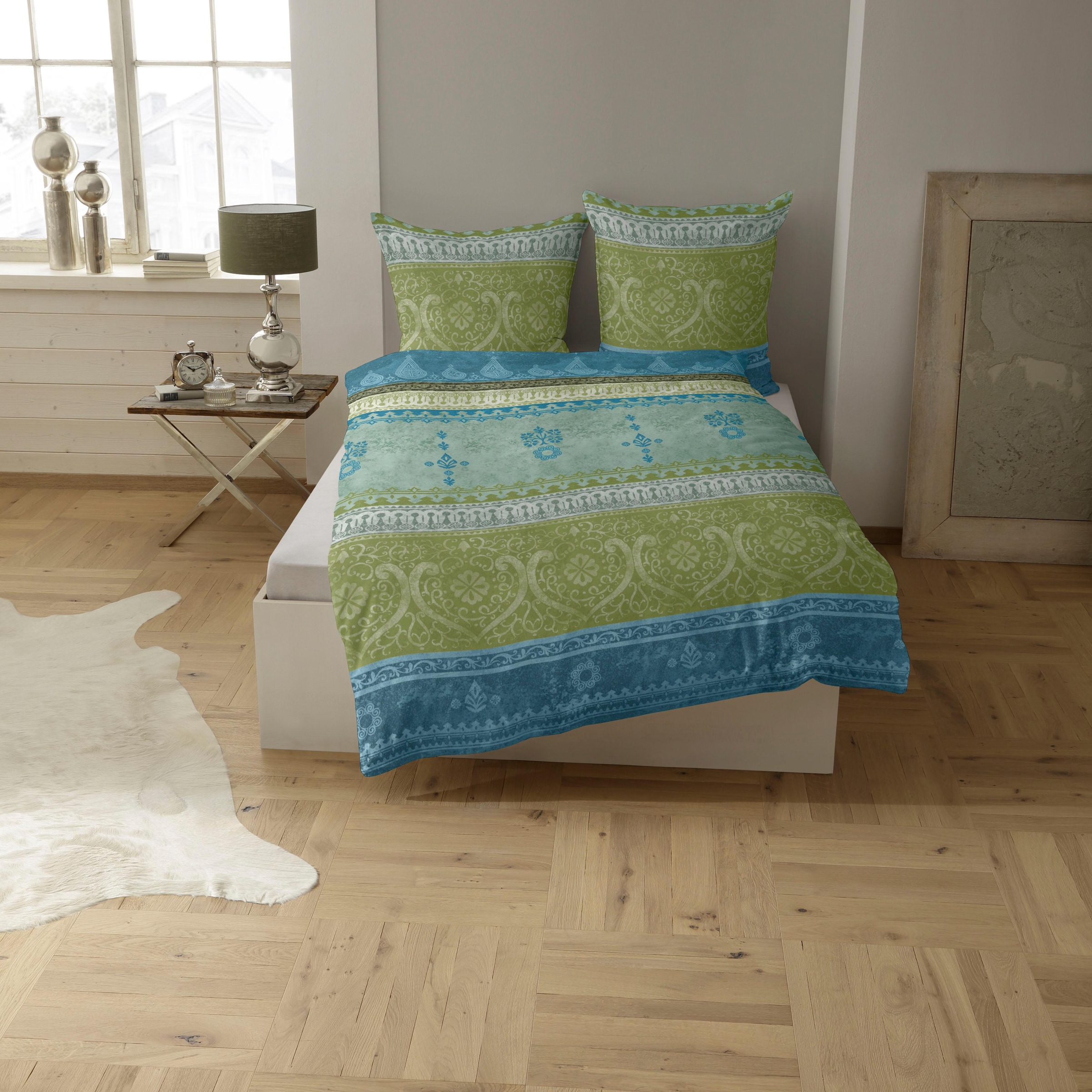 CASATEX Bettwäsche »Indi« 2 Stk. romantisch, orientalisch, weich und gemütlich