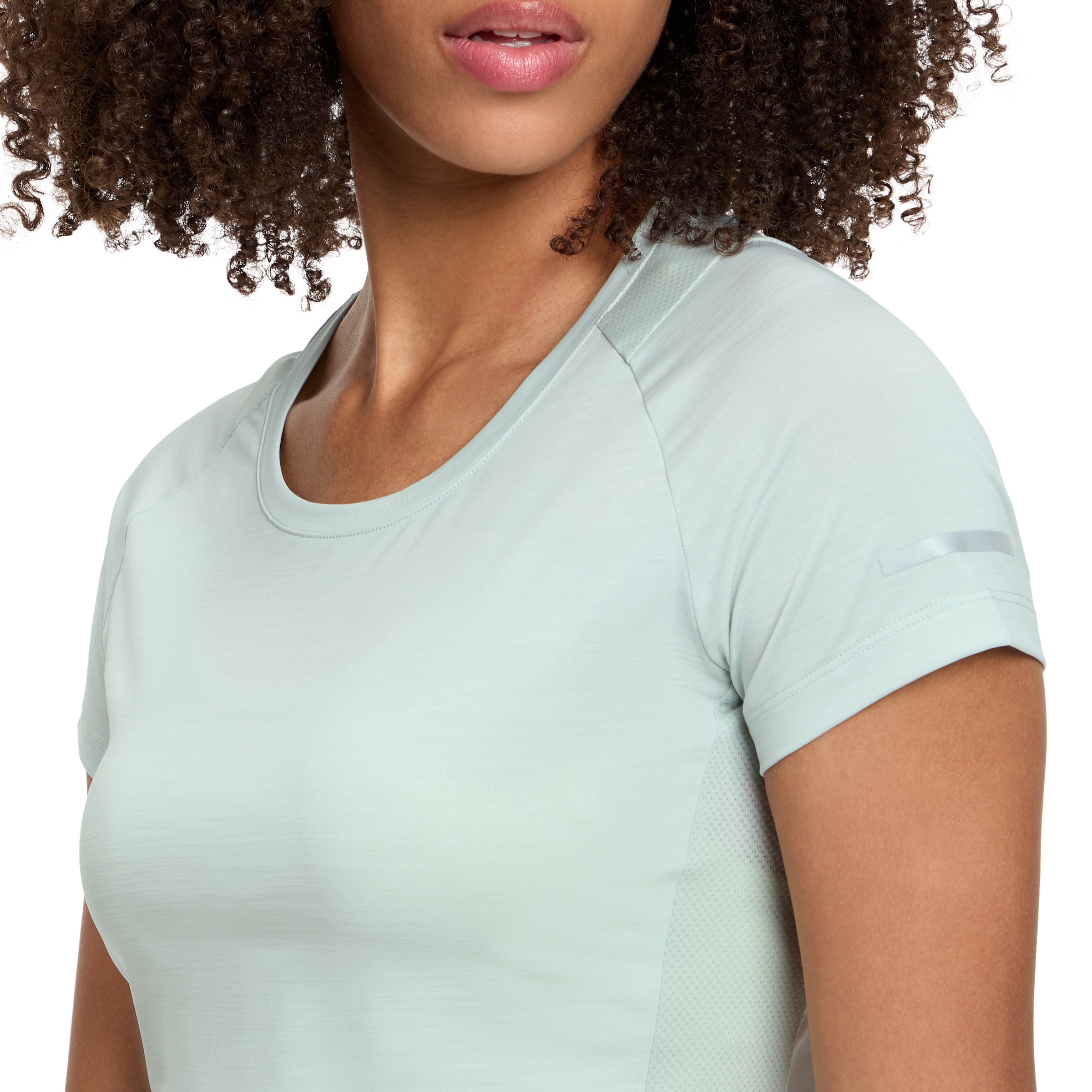 Energetics T-shirt de course »DA.-T-SHIRT EVII SHORT SLEEVE W« éléments imprimés réfléchissants, avec empiècements en mesh sous les bras