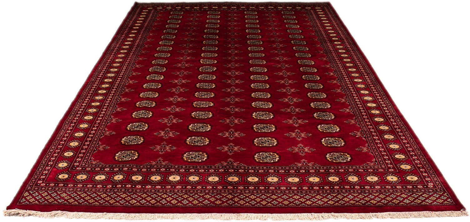 Image of morgenland Orientteppich »Pakistan - 315 x 199 cm - dunkelrot«, rechteckig, 6 mm Höhe, Wohnzimmer, Handgeknüpft, Einzelstück mit Zertifikat bei Ackermann Versand Schweiz