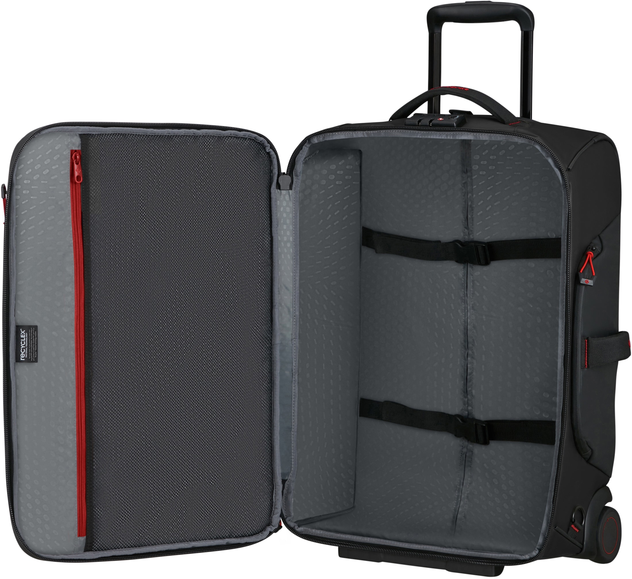 Samsonite Reisetasche »ECODIVER«, mit Trolley- und Rucksackfunktion; teilweise aus recyceltem Material