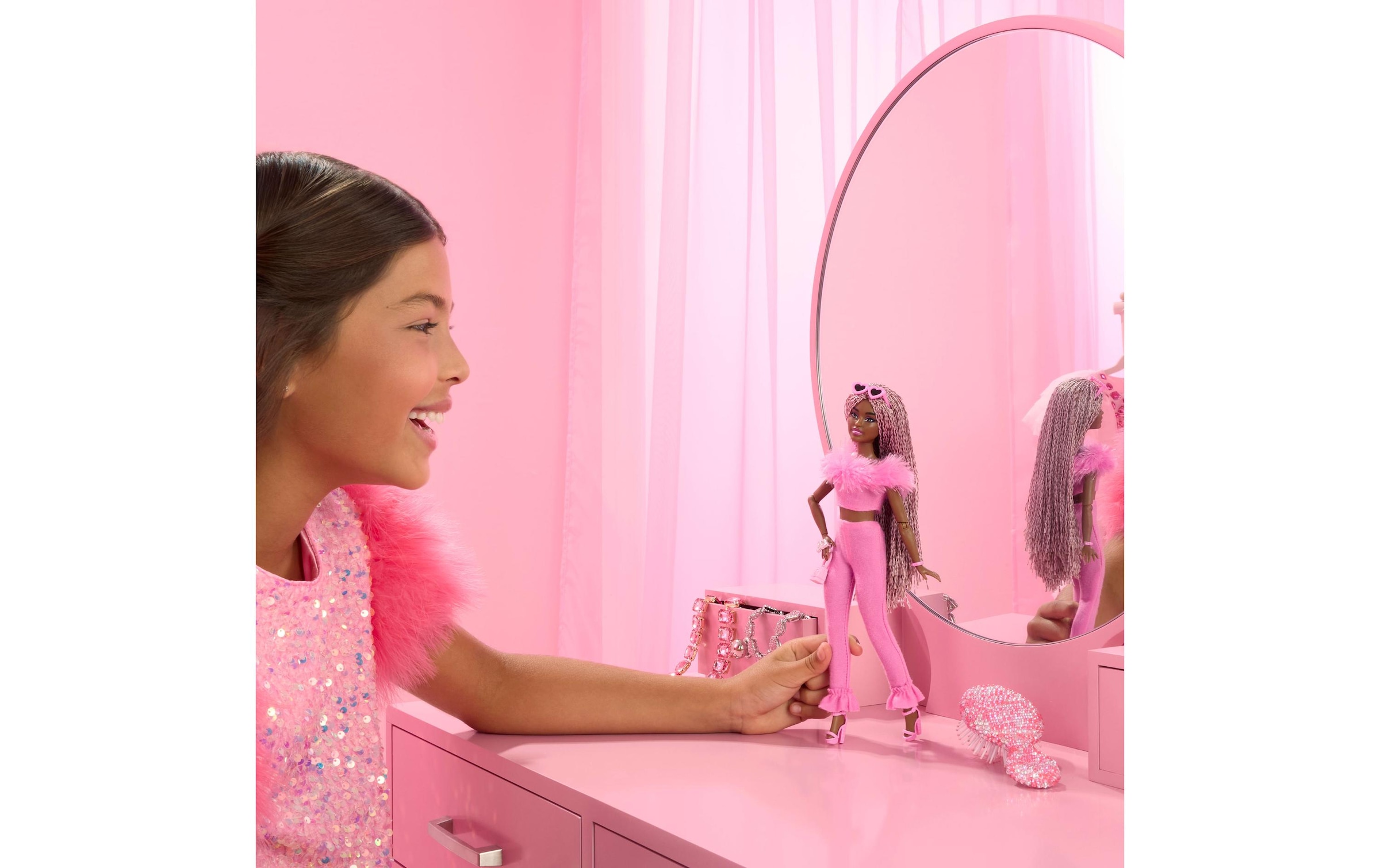 Barbie Anziehpuppe »Deluxe Style – Fell«