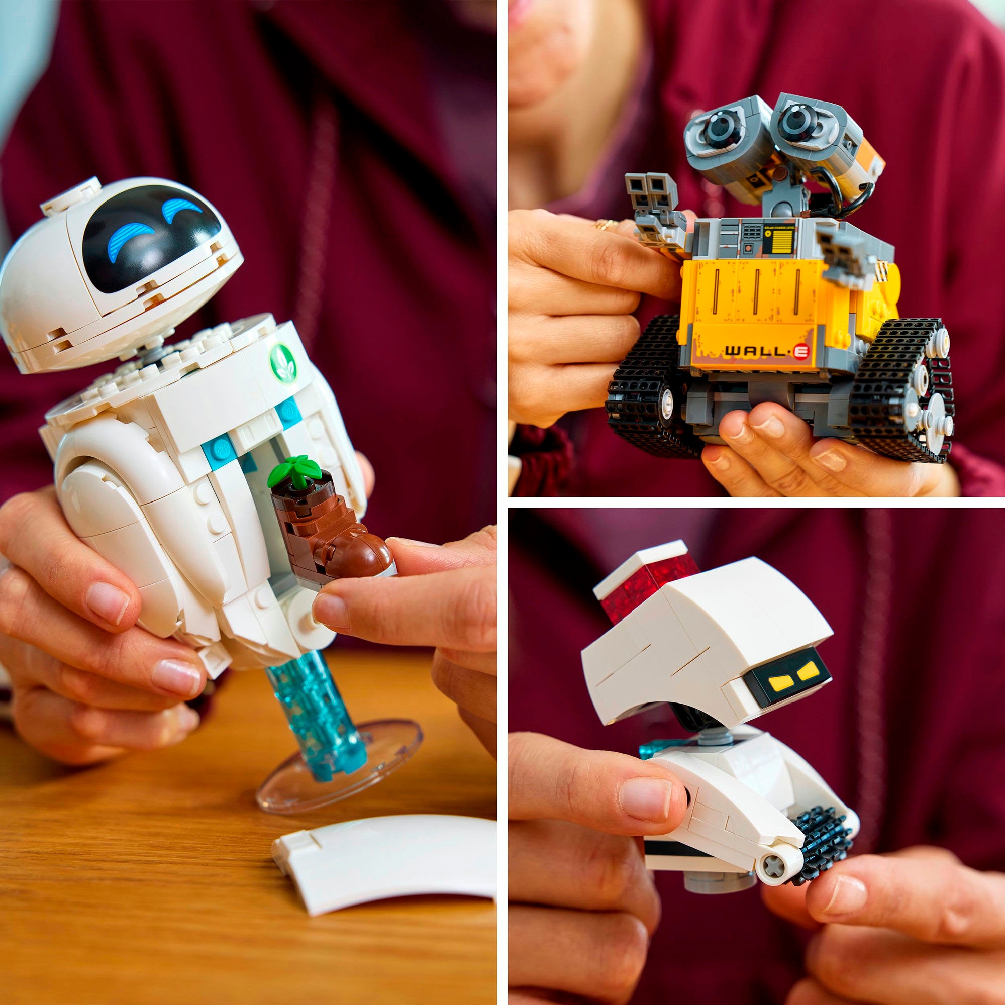 LEGO® Konstruktionsspielsteine »WALL-E und EVE (43279), LEGO Disney Pixar« Made in Europe