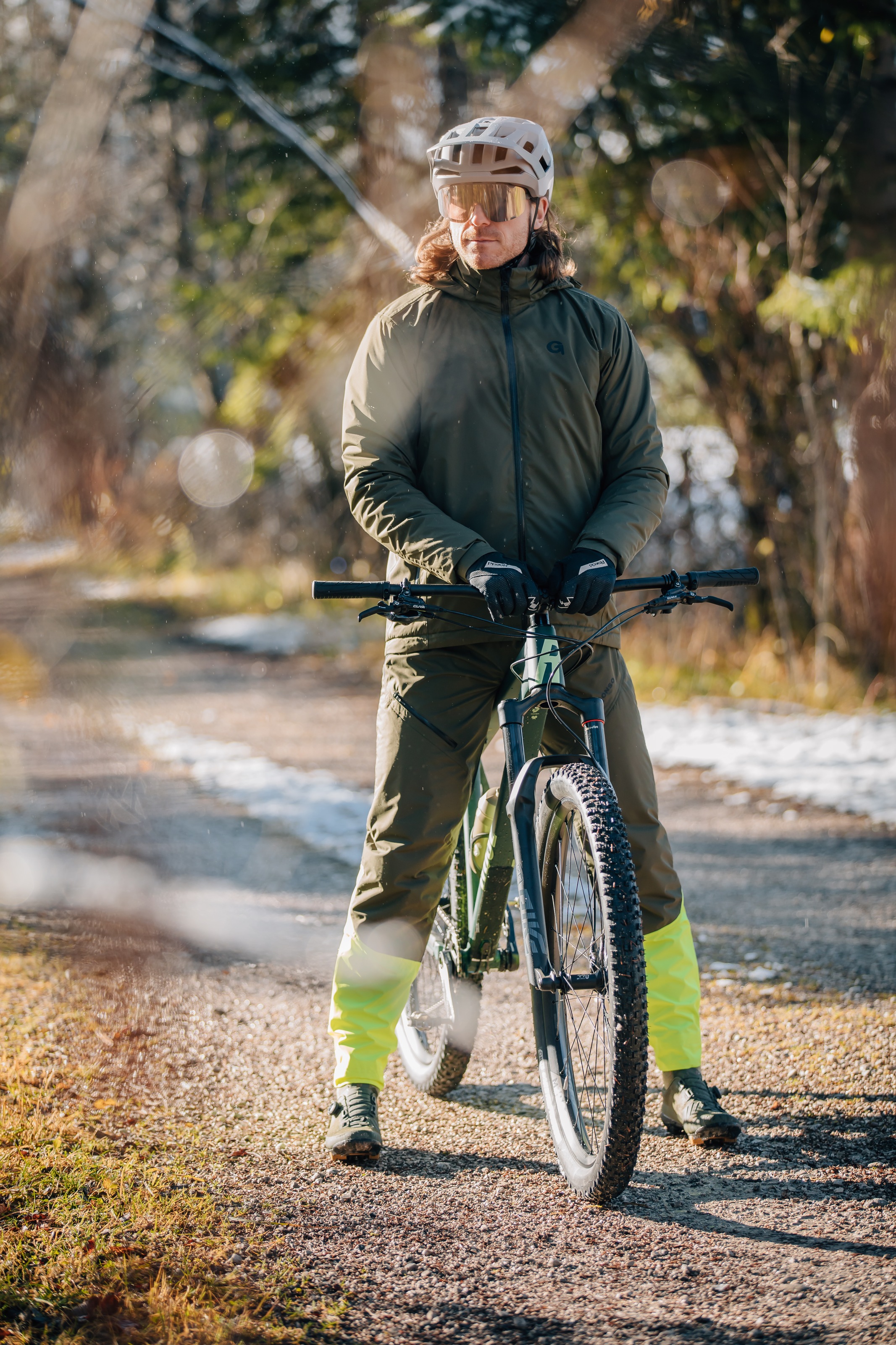 Gonso Fahrradhose »Save Pants Therm«, Gefütterte Regenhose für sehr kalte Wintertage auf dem Rad.