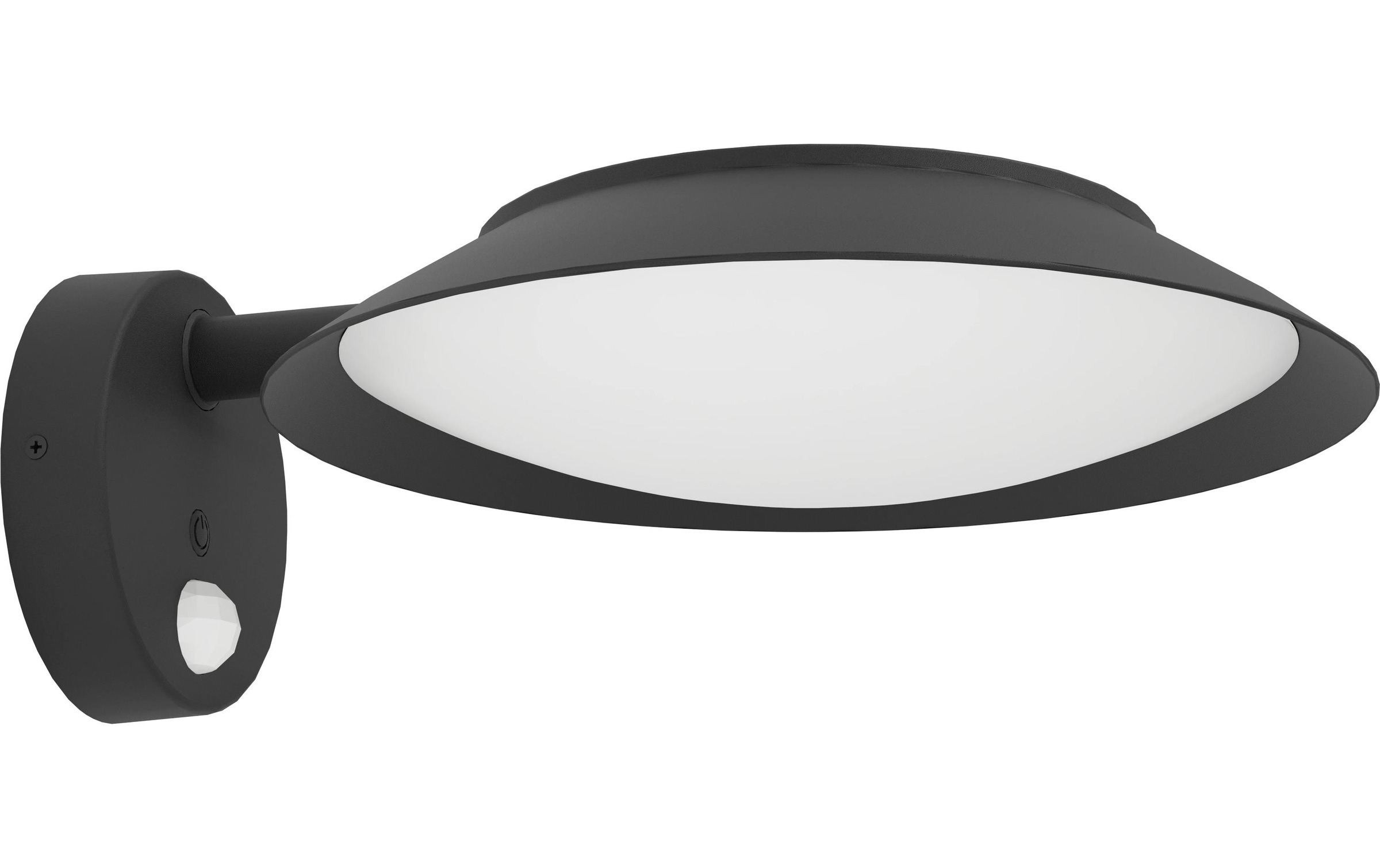 Image of EGLO Aussen-Wandleuchte "Cerissi LED Wandsolarleuchte mit Sensor" LED-Modul warmweiss