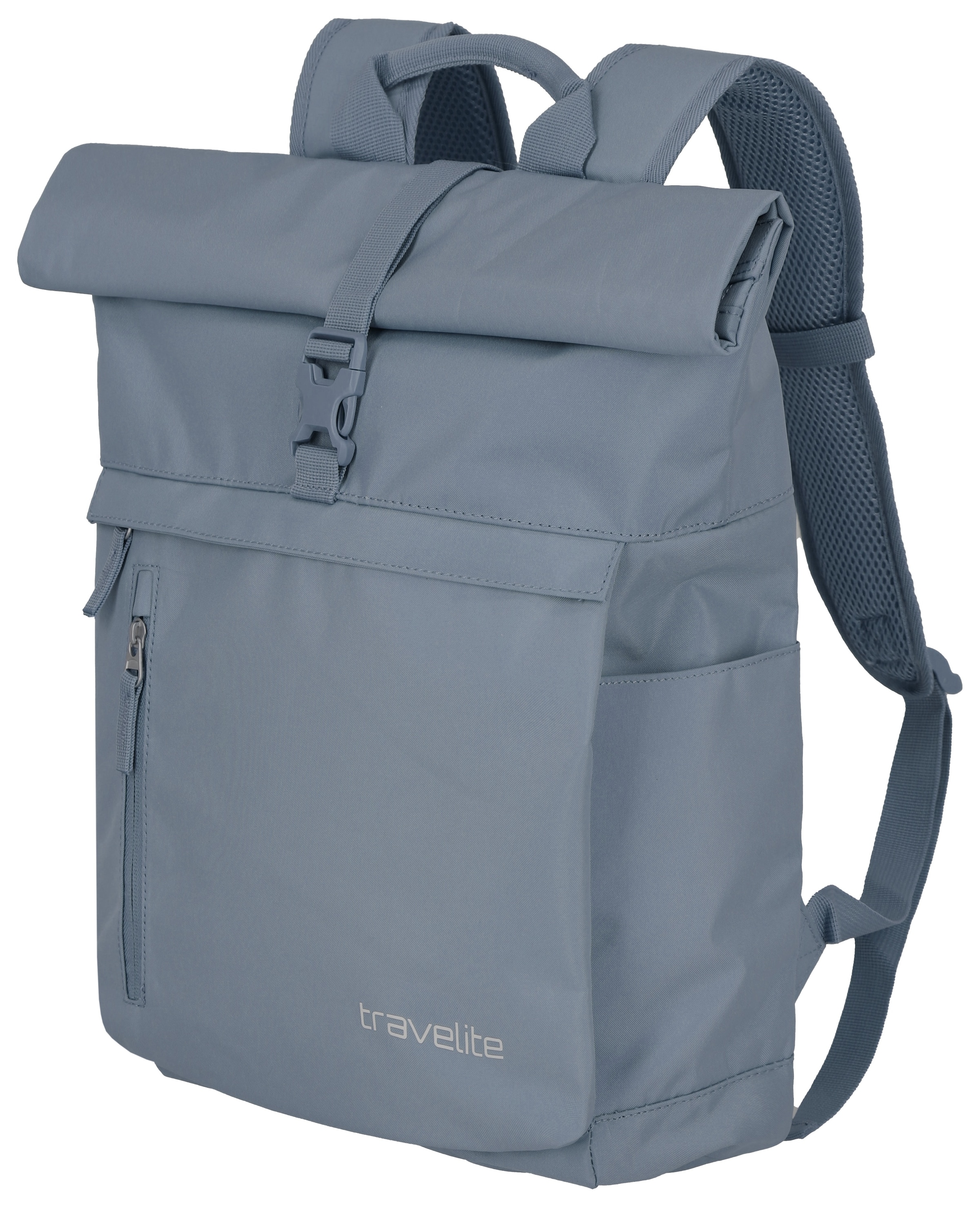 travelite Freizeitrucksack »BASICS Rollup Rucksack«, Arbeitsrucksack Sportrucksack Reiserucksack Schulrucksack