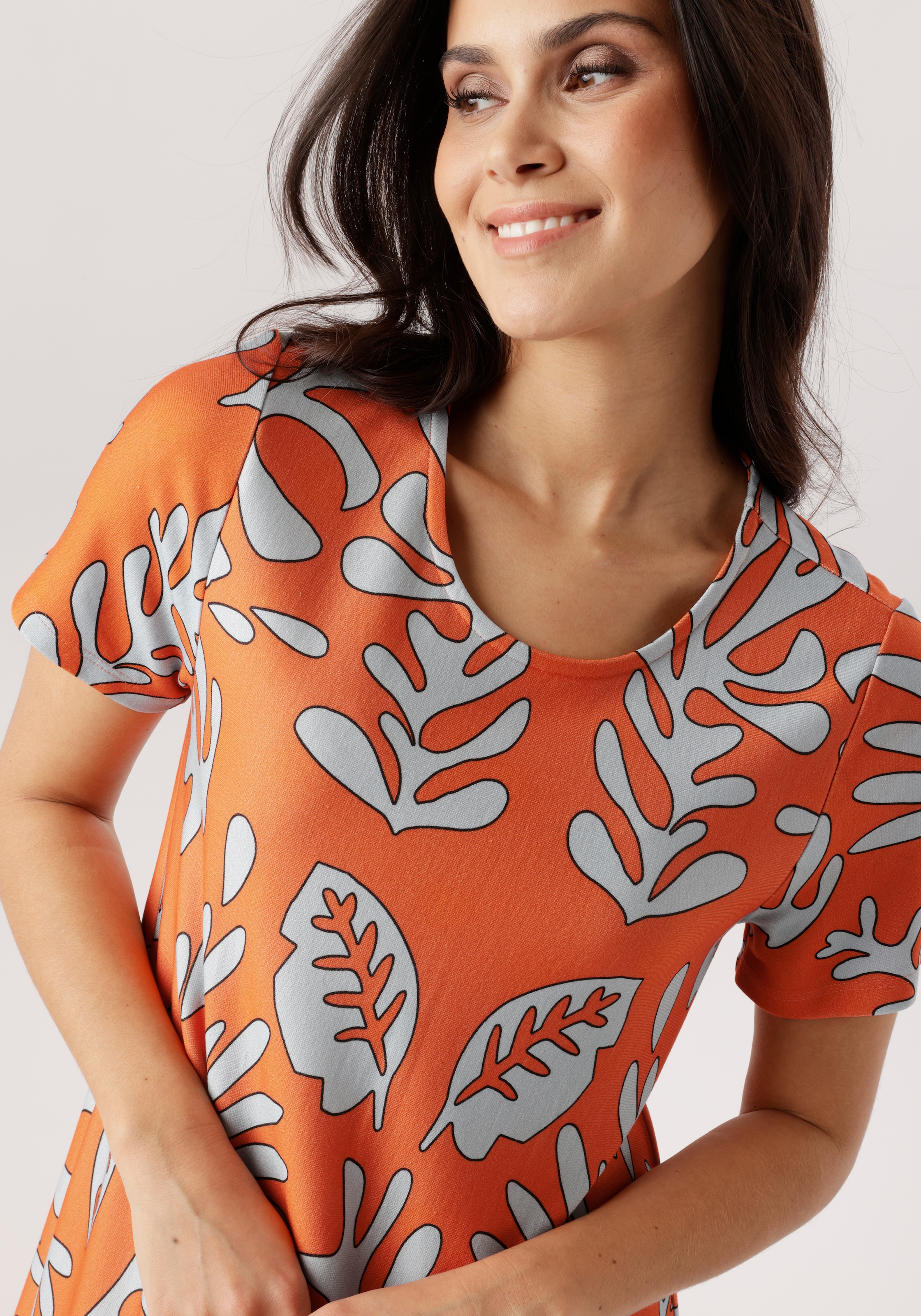 Aniston SELECTED Robe d'été in leichter A-Linien-Form - NEUE KOLLEKTION