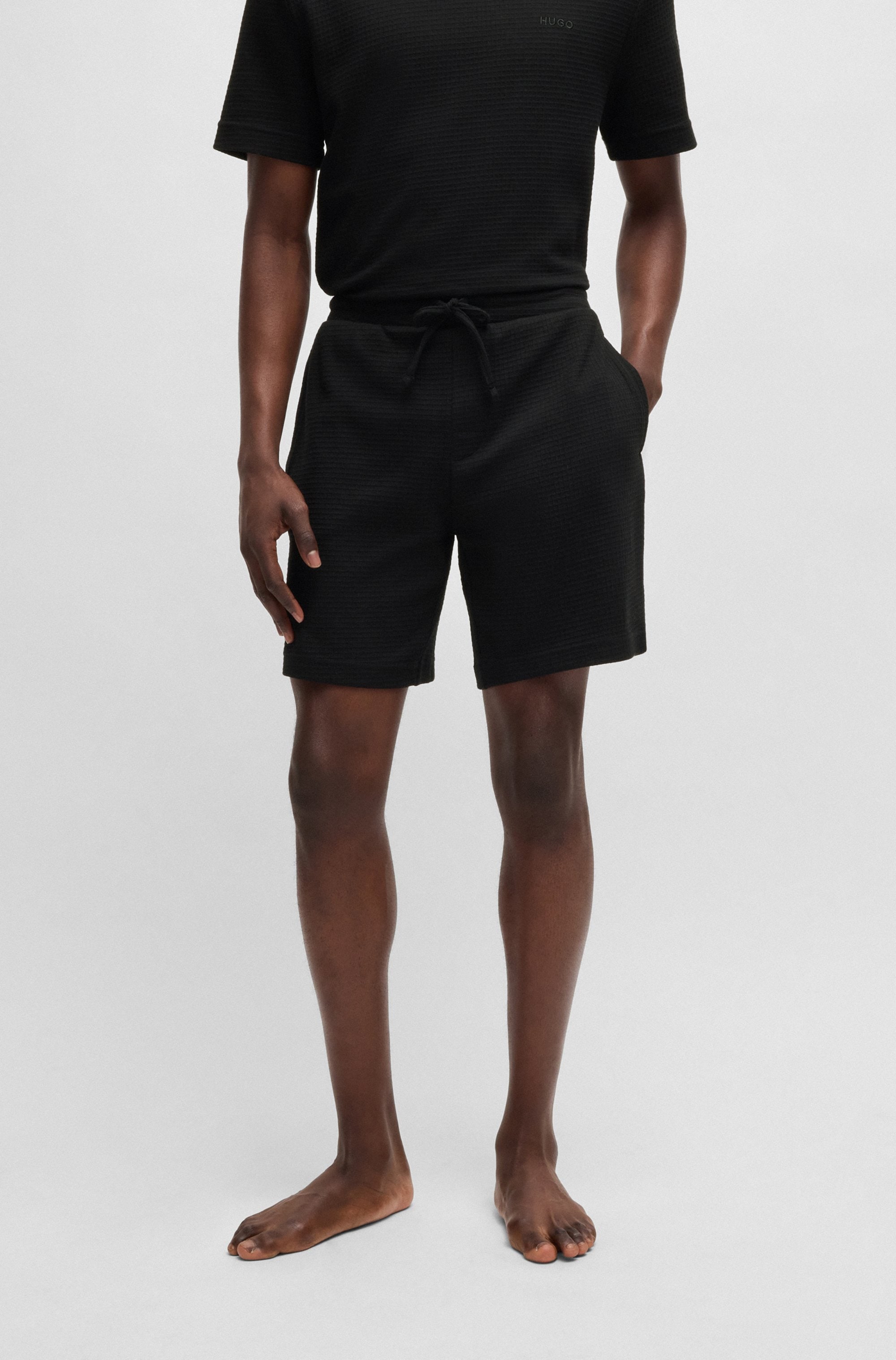 HUGO Underwear Shorts de pyjama »Austin Short«  avec cordon de serrage