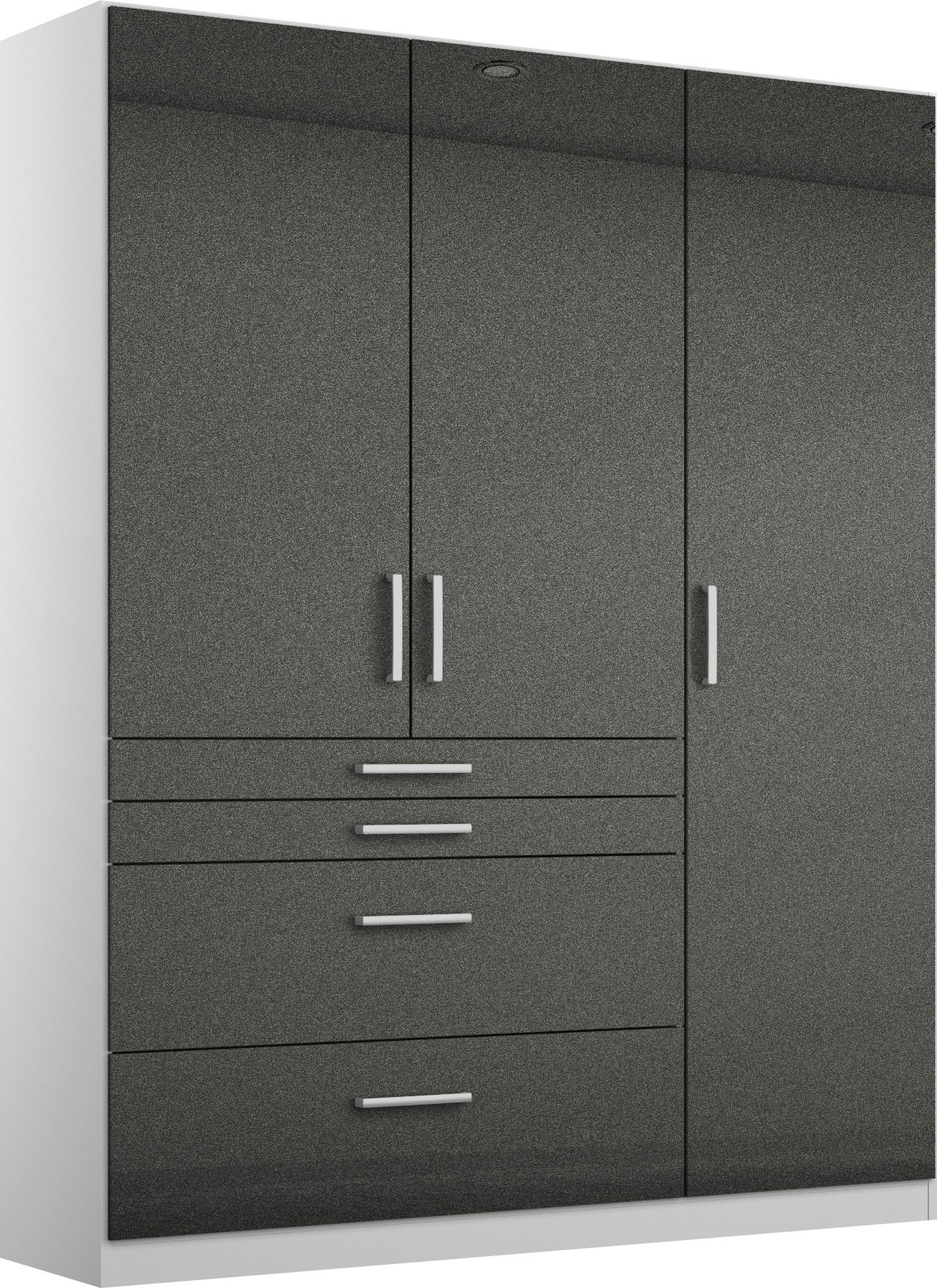 Image of rauch Kleiderschrank "Drehtürenschrank Schrank Garderobe Garderobenschrank HOMBURG" mit viel Stauraum, oberer Schubkasten mit Einteilung MADE IN GERMANY