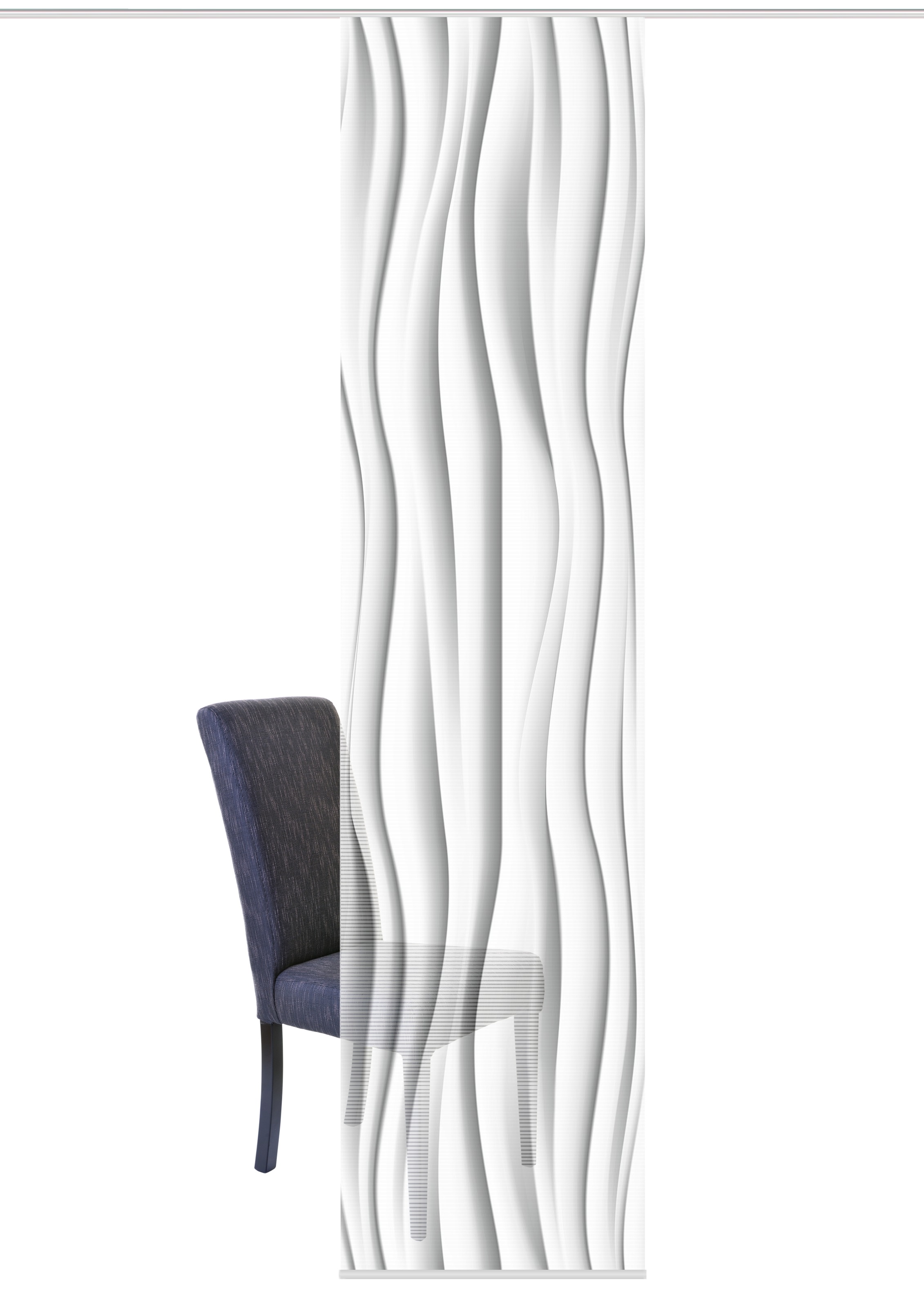 Vision S Rideau coulissant »WELLO« Support de panneau 1 cuis tlg. HxB: 260x60, BAMBUS OPTIK