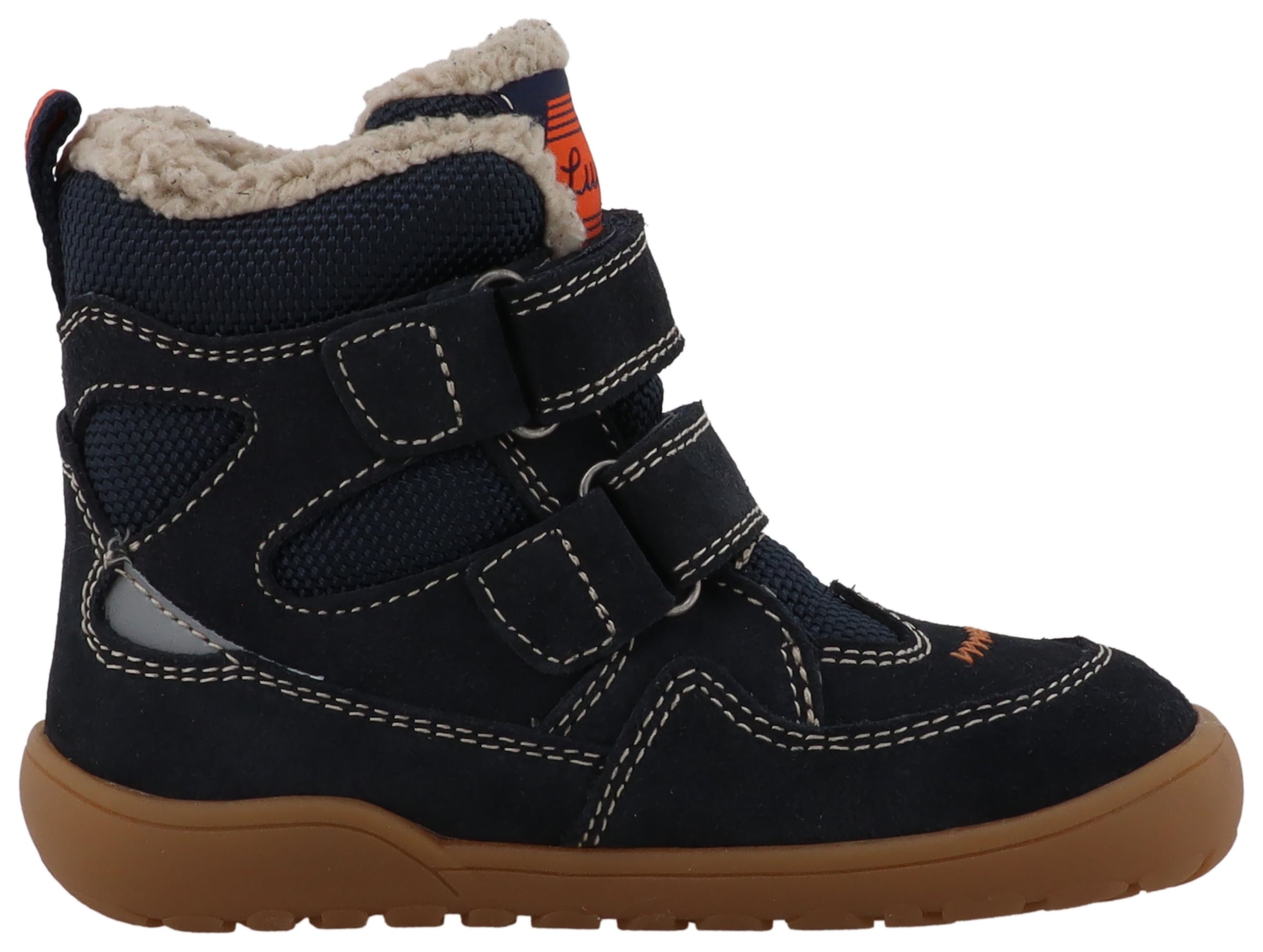 Lurchi Chaussures pieds nus »Juppy Barefoot-TEX«  bottes à scratch avec équipement TEX, gabarit de taille à télécharger