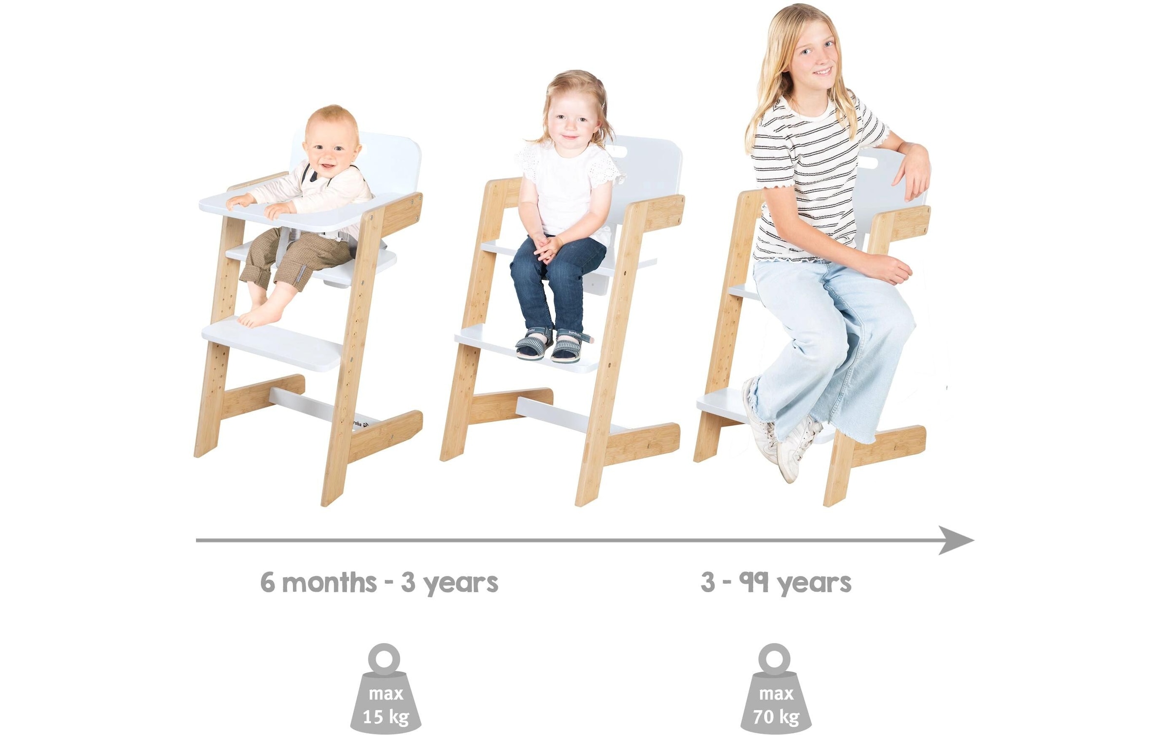 roba® Hochstuhl »Nature Up«
