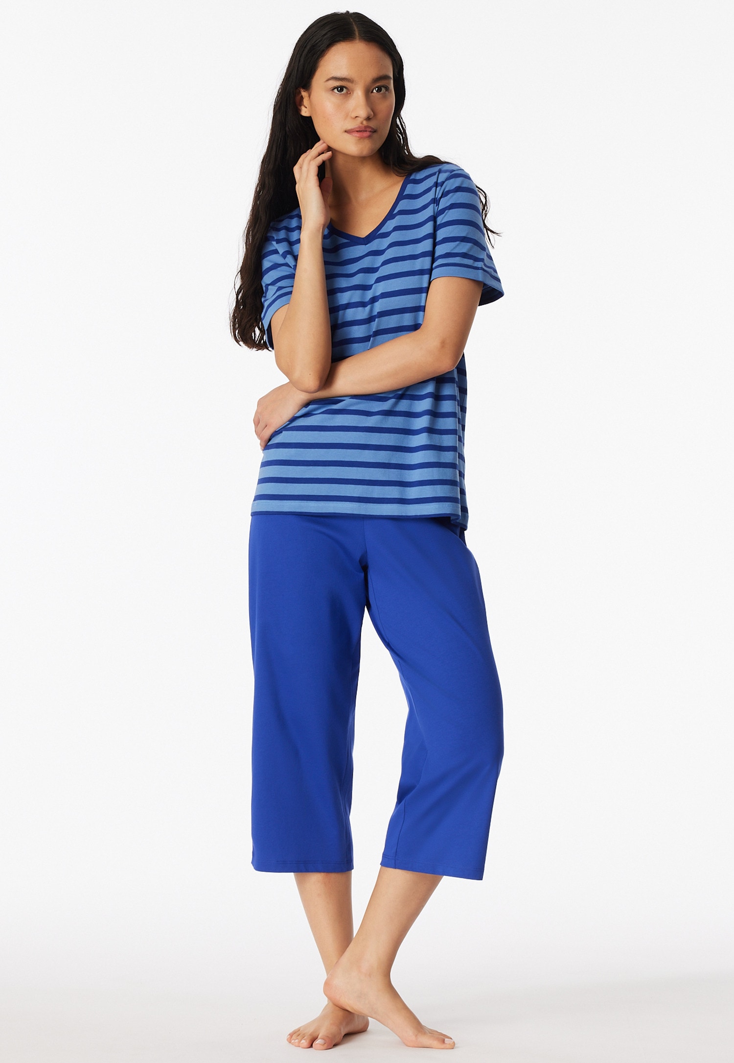 Image of Schiesser "Casual Essentials" 2tlg., mit modisch umgeschlagenen Ärmeln