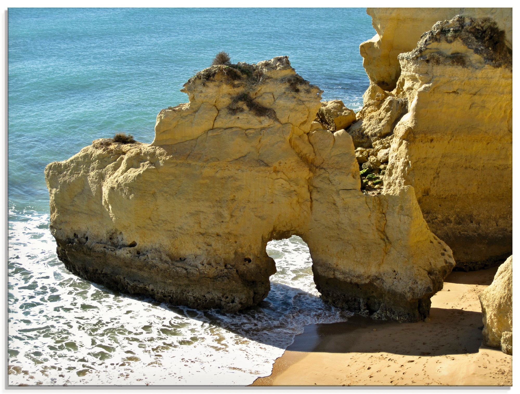 Image of Artland Glasbild »Typische Felsalgarve«, Küste, (1 St.) bei Ackermann Versand Schweiz