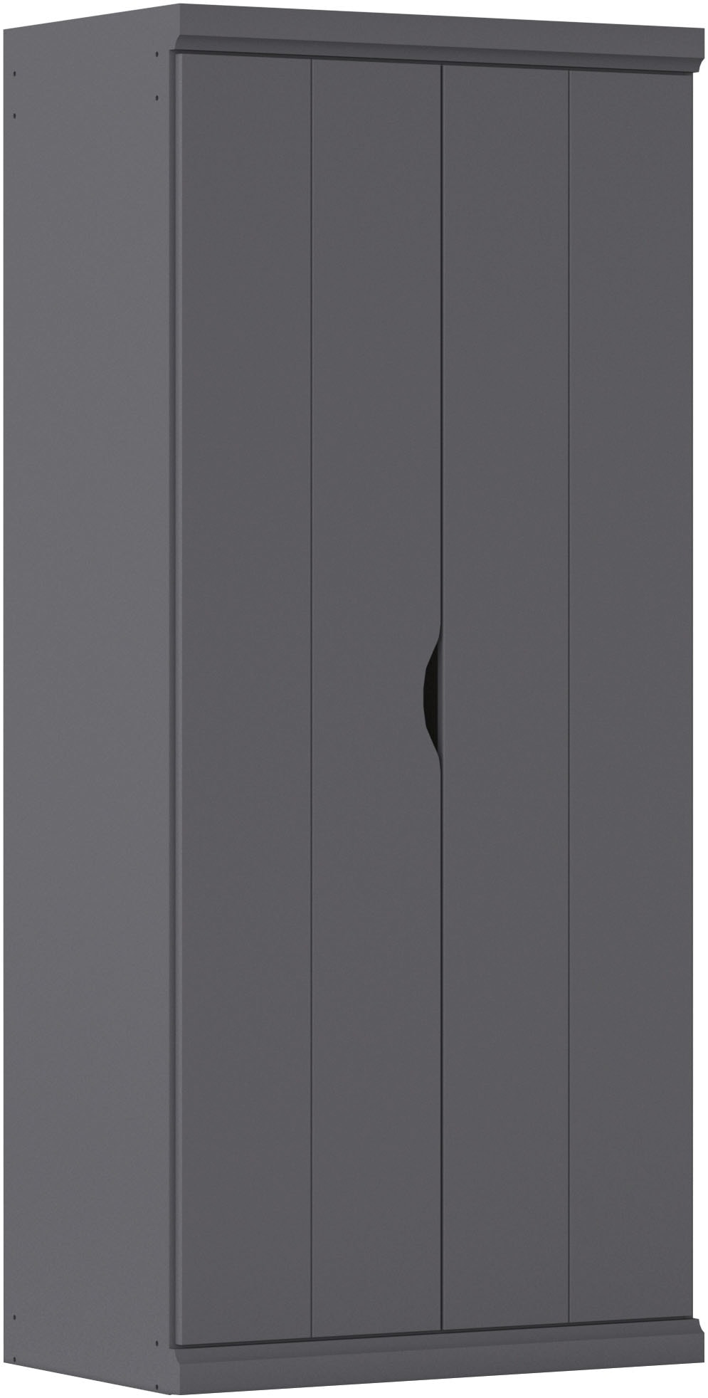 GOODproduct Kleiderschrank »Mehrzweckschrank Aktenschrank Möbel Mietswohnung Schlafzimmer MARLENE« 3 verschiedene Ausstattungen BASIC/CLASSIC/PREMIUM (inkl. SOFT-CLOSE),  in 3 Breiten 91/136/181 cm im Landhaus-Stil MADE IN GERMANY
