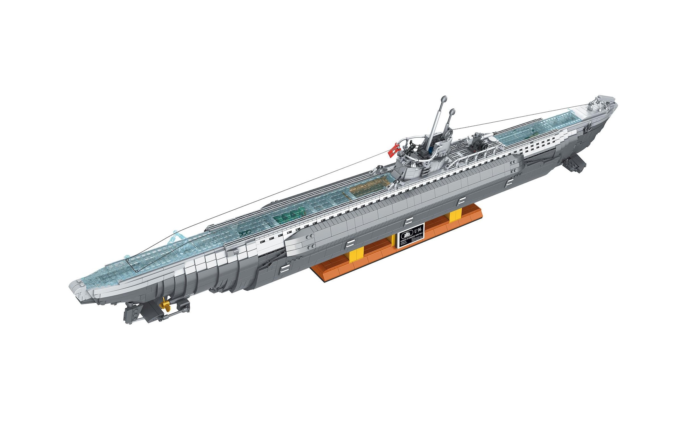 Revell® Konstruktionsspielsteine »Revell Brick System, U-Boot U-96 aus "Das Boot"«