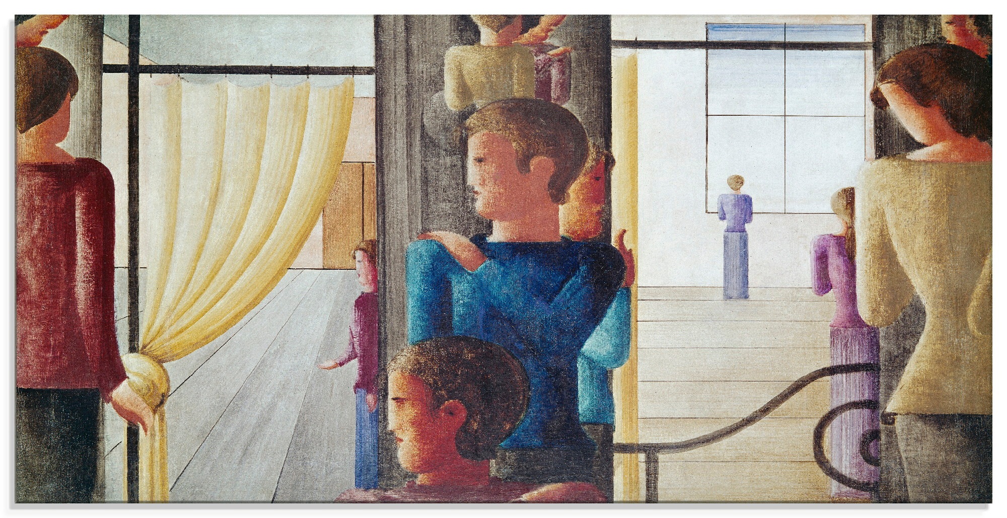 Image of Artland Glasbild »Zwölfergruppe mit Interieur. 1930«, Gruppen & Familien, (1 St.) bei Ackermann Versand Schweiz
