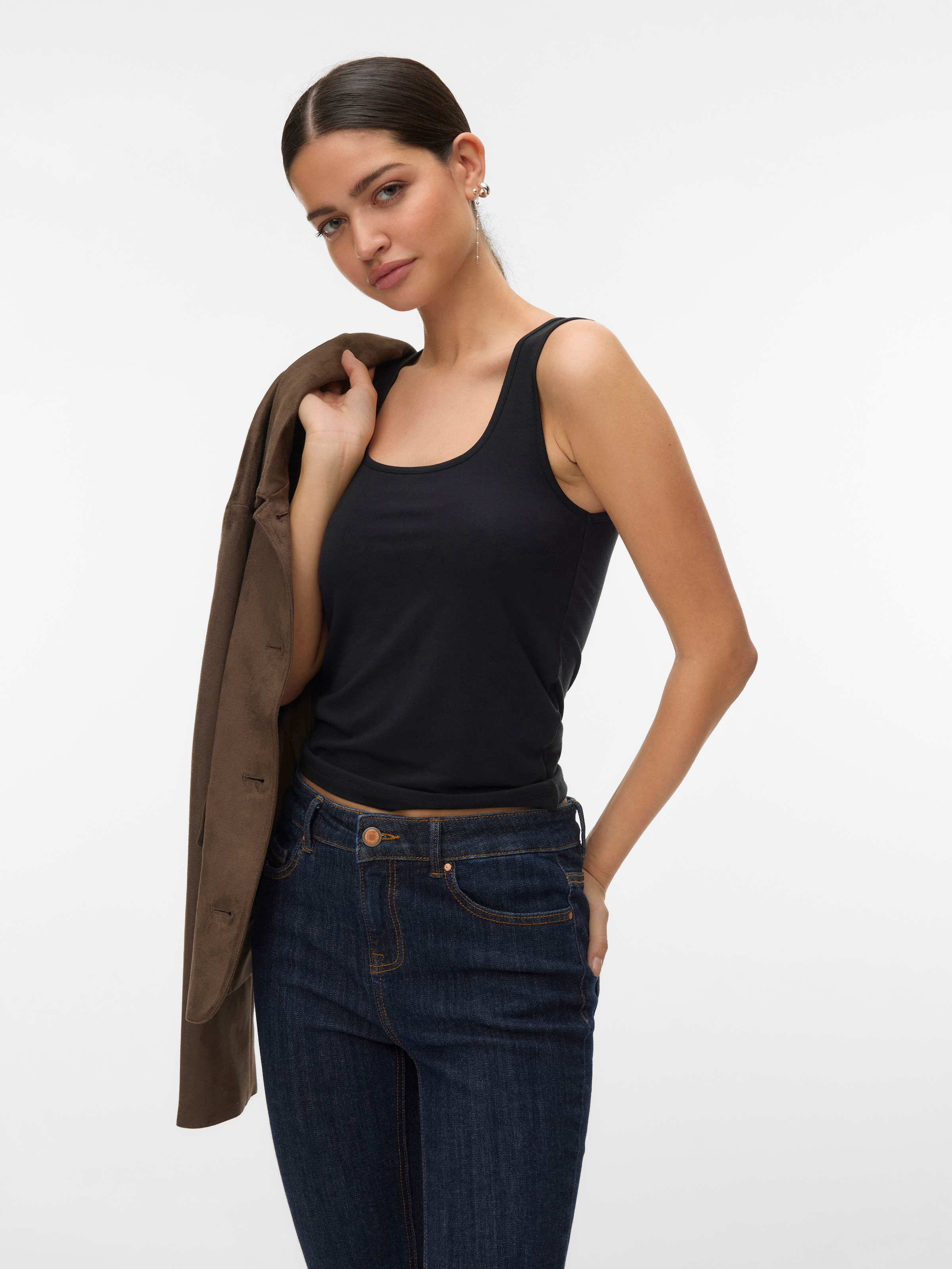 Vero Moda Tanktop »VMKYLIE SHORT TANK TOP JRS NOOS«