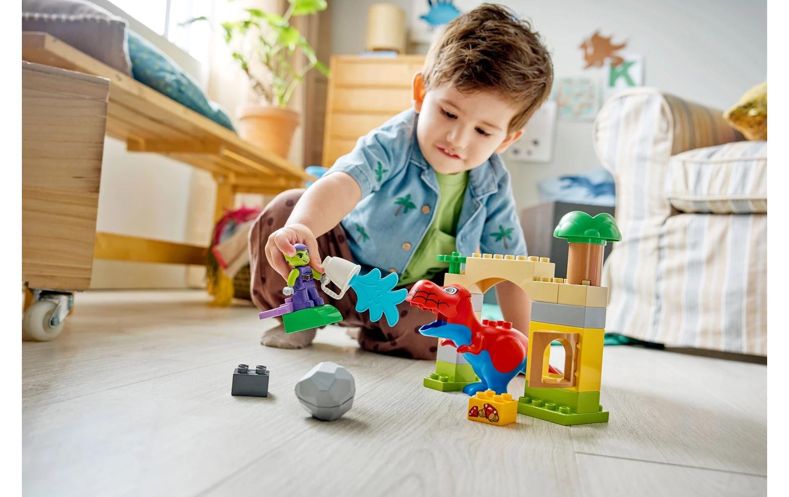 LEGO® Konstruktionsspielsteine »Spidey-Rex vs. Green Goblin (10463), LEGO DUPLO Disney™«