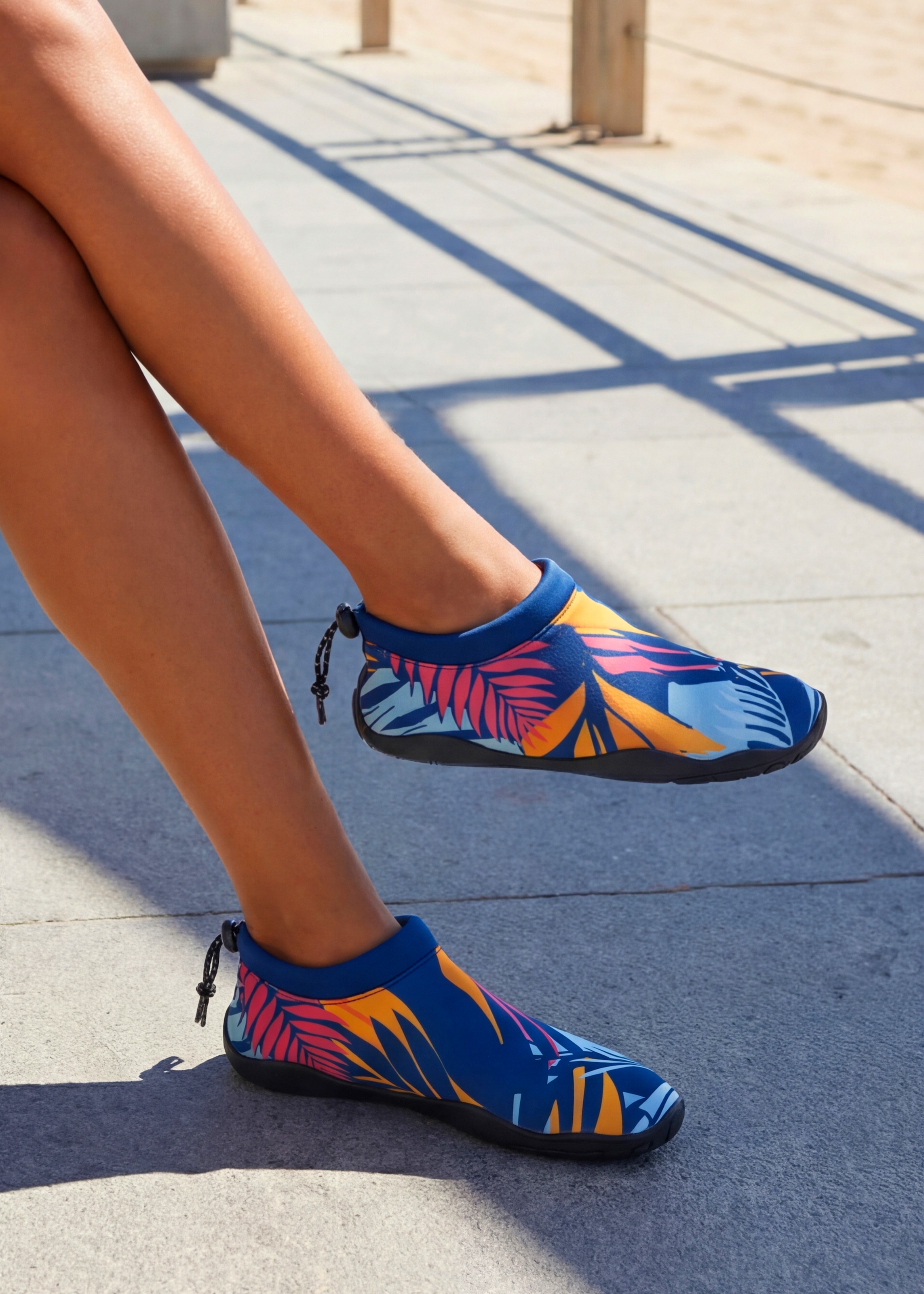 LASCANA Chaussure de bain »Badelatsche, Badeschuhe«  Aquaschuh, Slipper, Wasserschuh ultraleicht und schnelltrocknend VEGAN