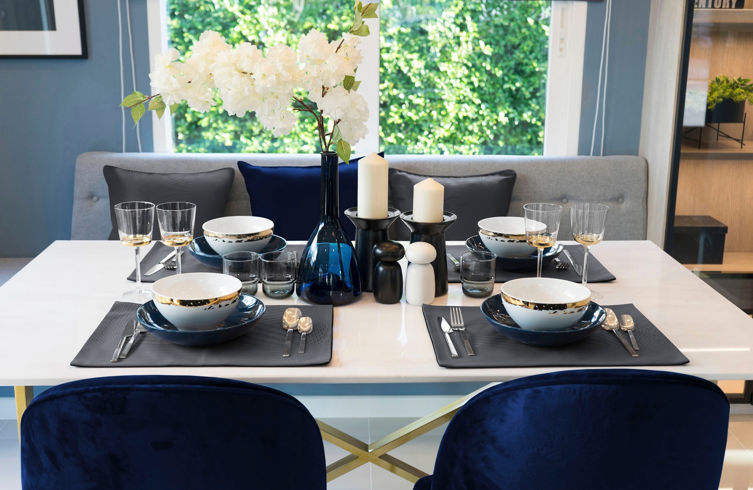 Image of Adam Platzset "Uni Collection Light" GOTS zertifiziert, Made in Germany