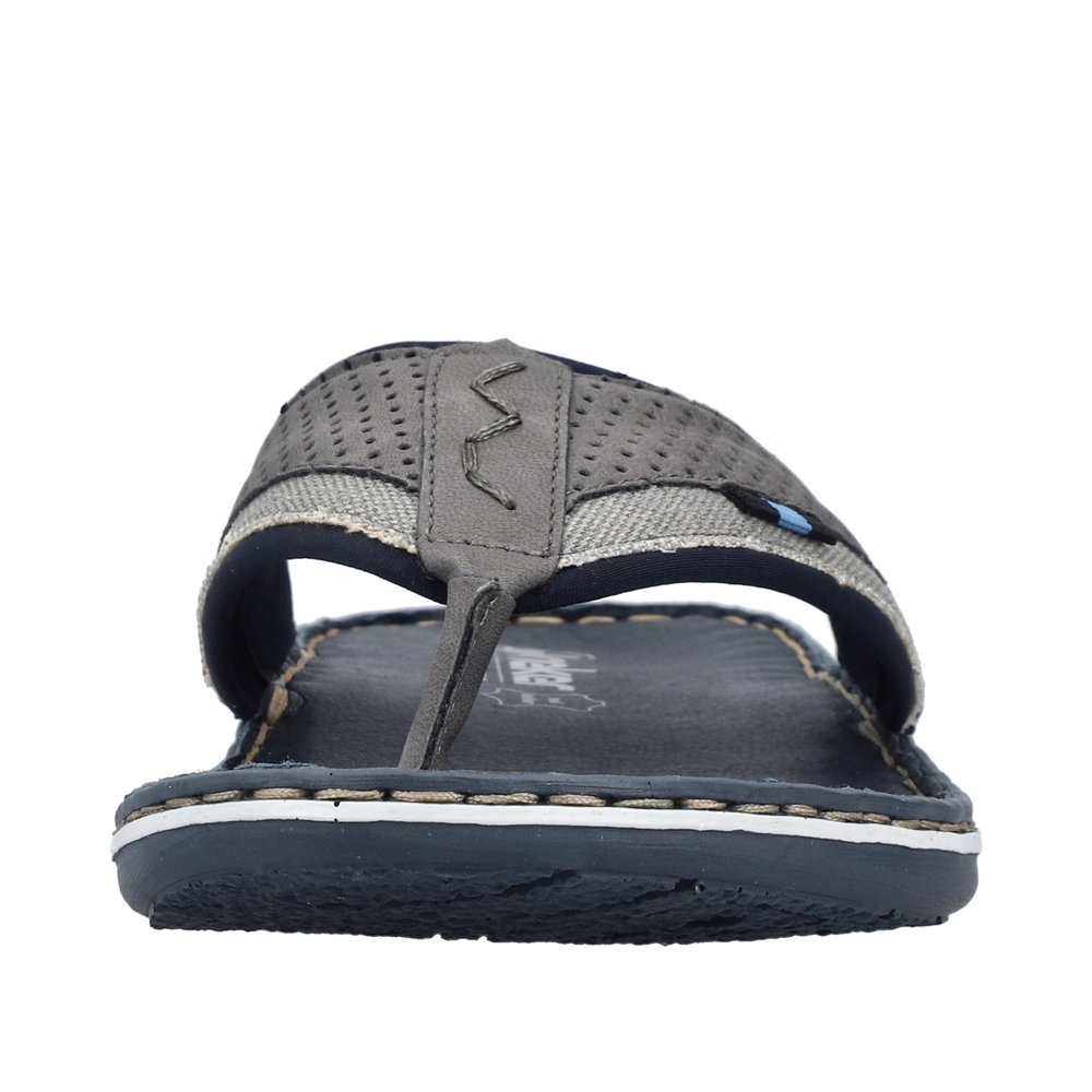 Rieker Zehentrenner  Sommerschuh, Strandschuh mit weicher Leder-Innensohle