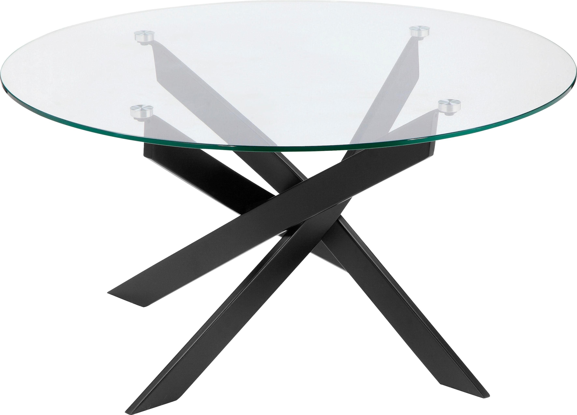 Leonique Couchtisch »Luzie«, in modernem Design, Glastisch