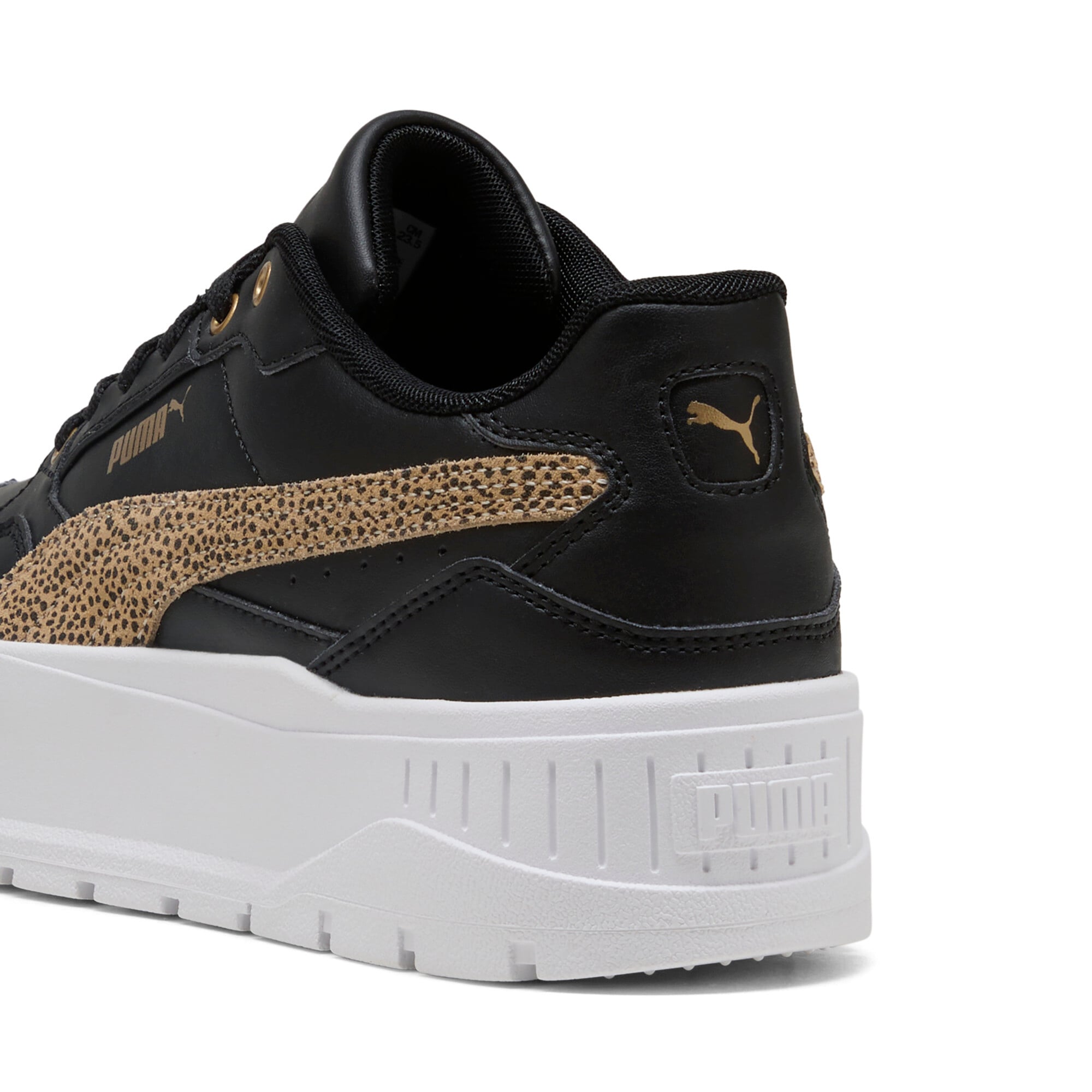 PUMA Sneakers »KARMEN II IDOL TOPCAT«  mit Leo-Print, leicht profilierte Gummilaufsohle