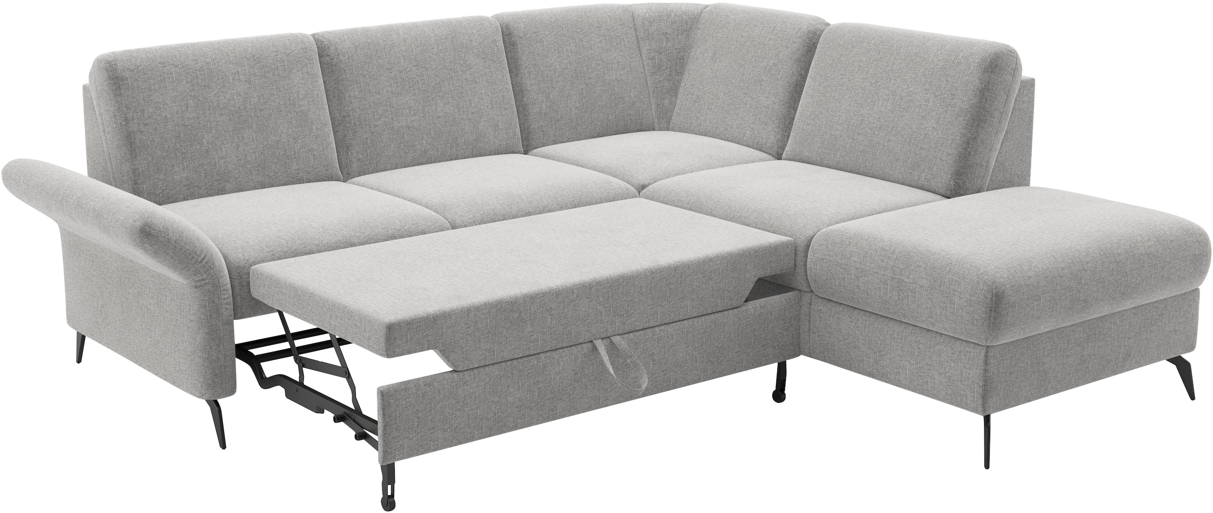 Home affaire Ecksofa »Rochelle«, wahlweise mit Bettfunktion, Bettkasten und Armteilverstellung
