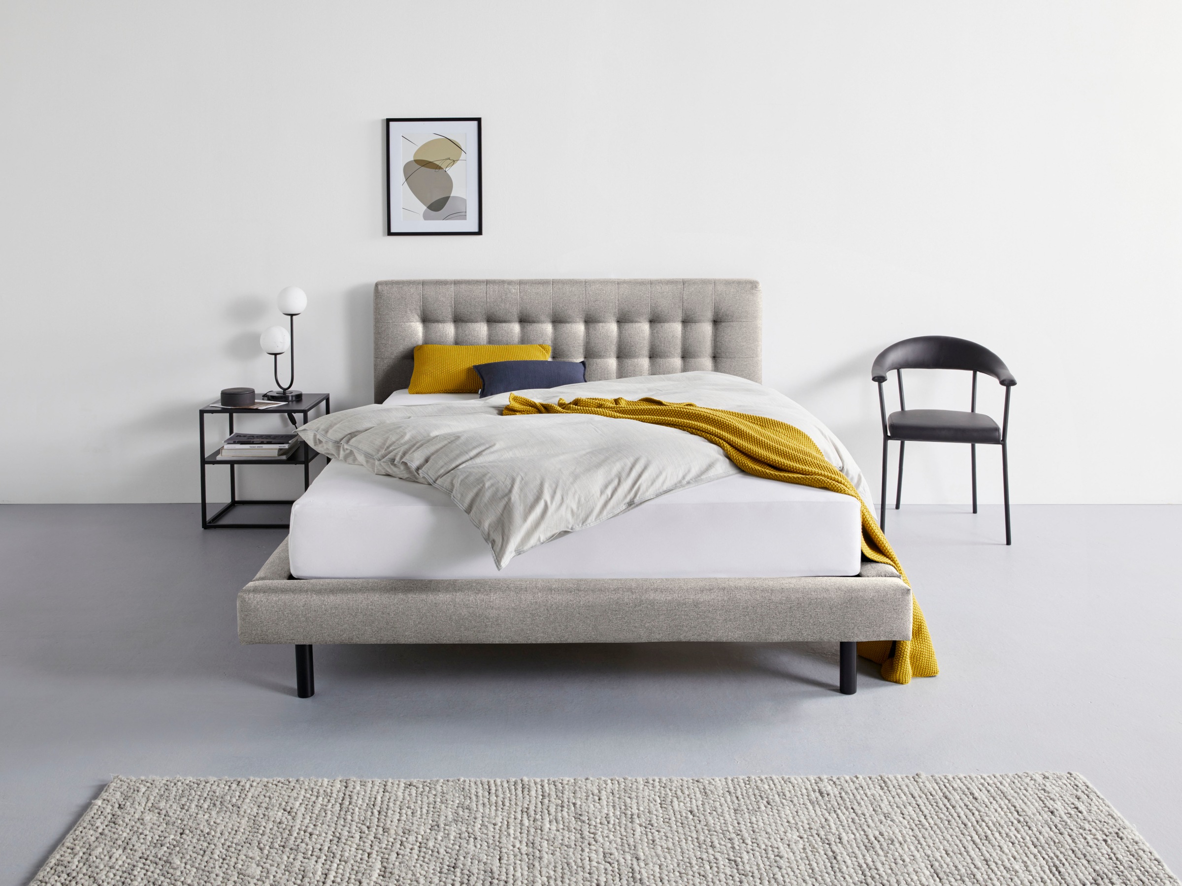 andas Polsterbett »Tobjörn«, Mit breitem Futon-Rahmen