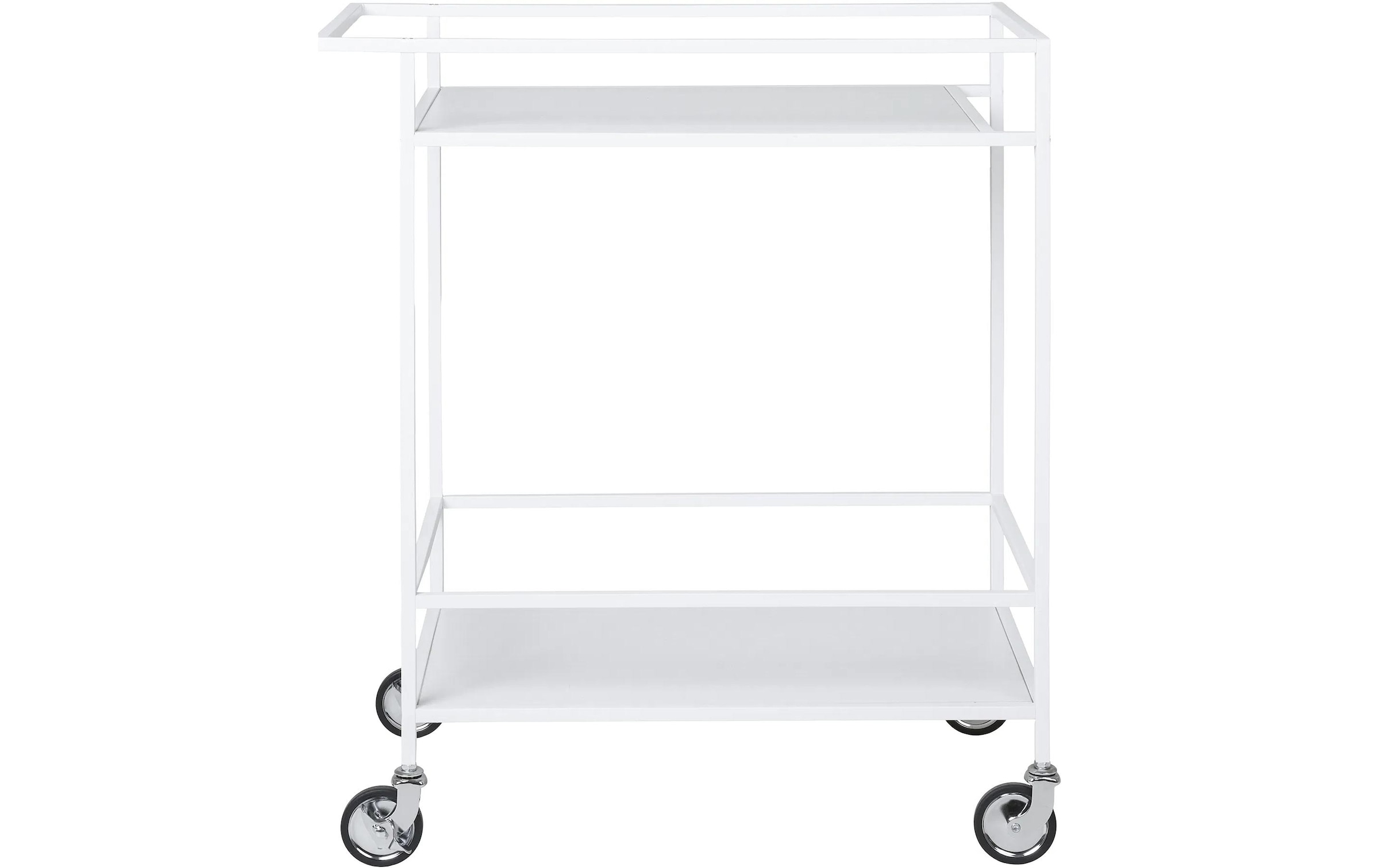 House Nordic Servierwagen »Vita 79 x 68 cm Weiss«, (2 St.)