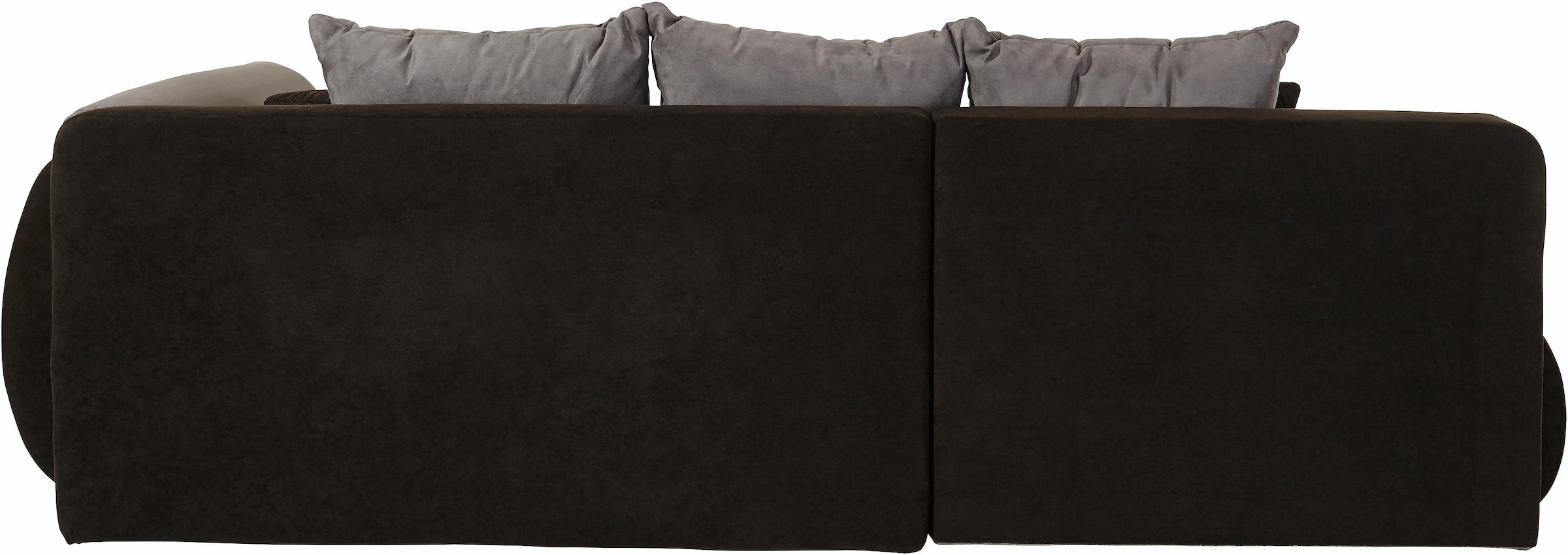 Home affaire Canapé d'angle »Imolla modern, Breite 270cm, bequem, aktuelle Steppung im Sitz, L-Form« inkl. Bettfunktion und Bettkasten