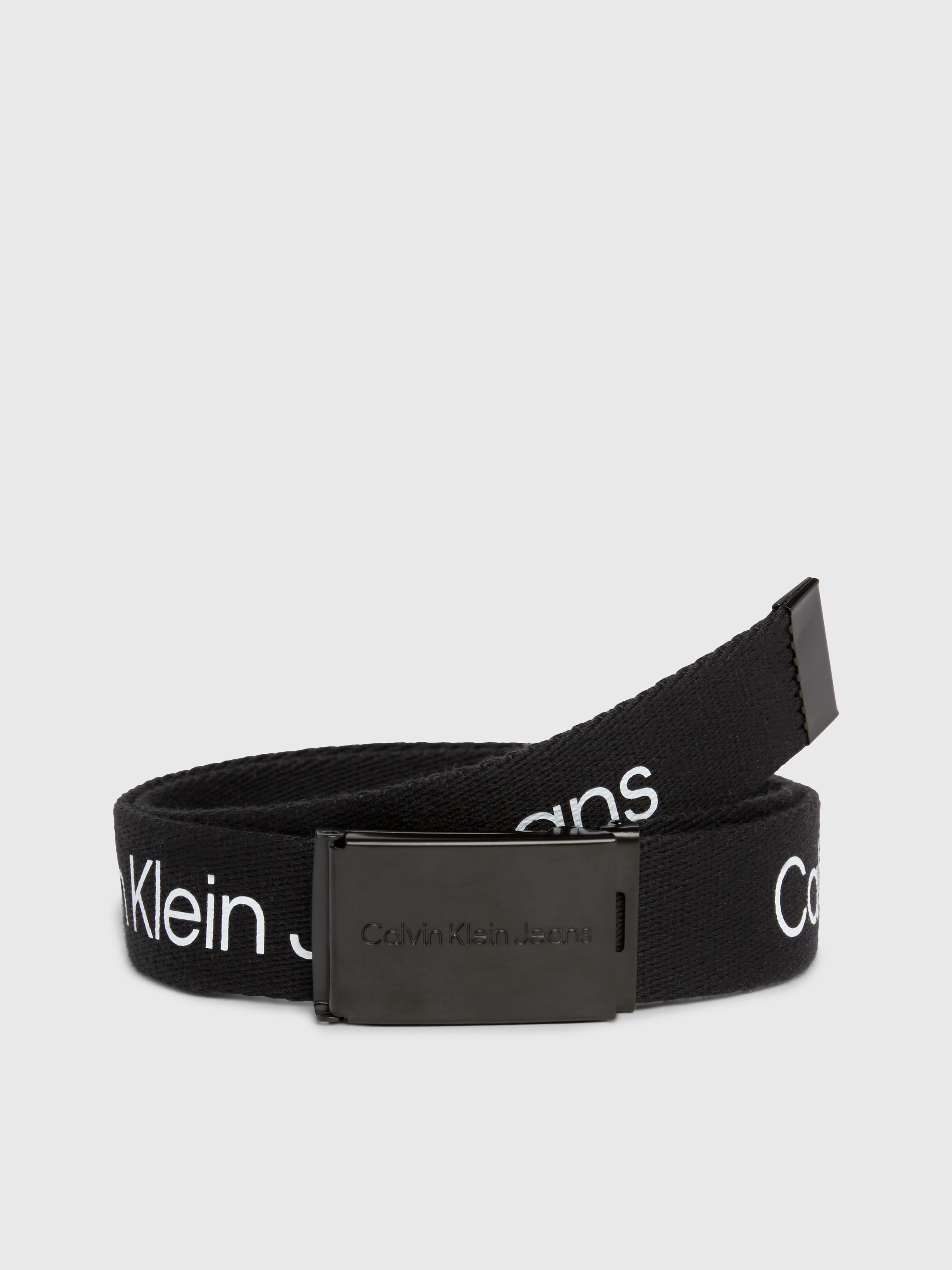 Calvin Klein Jeans Koppelgürtel »CANVAS LOGO METALLIC BUCKLE BELT«, für Kinder bis 16 Jahre