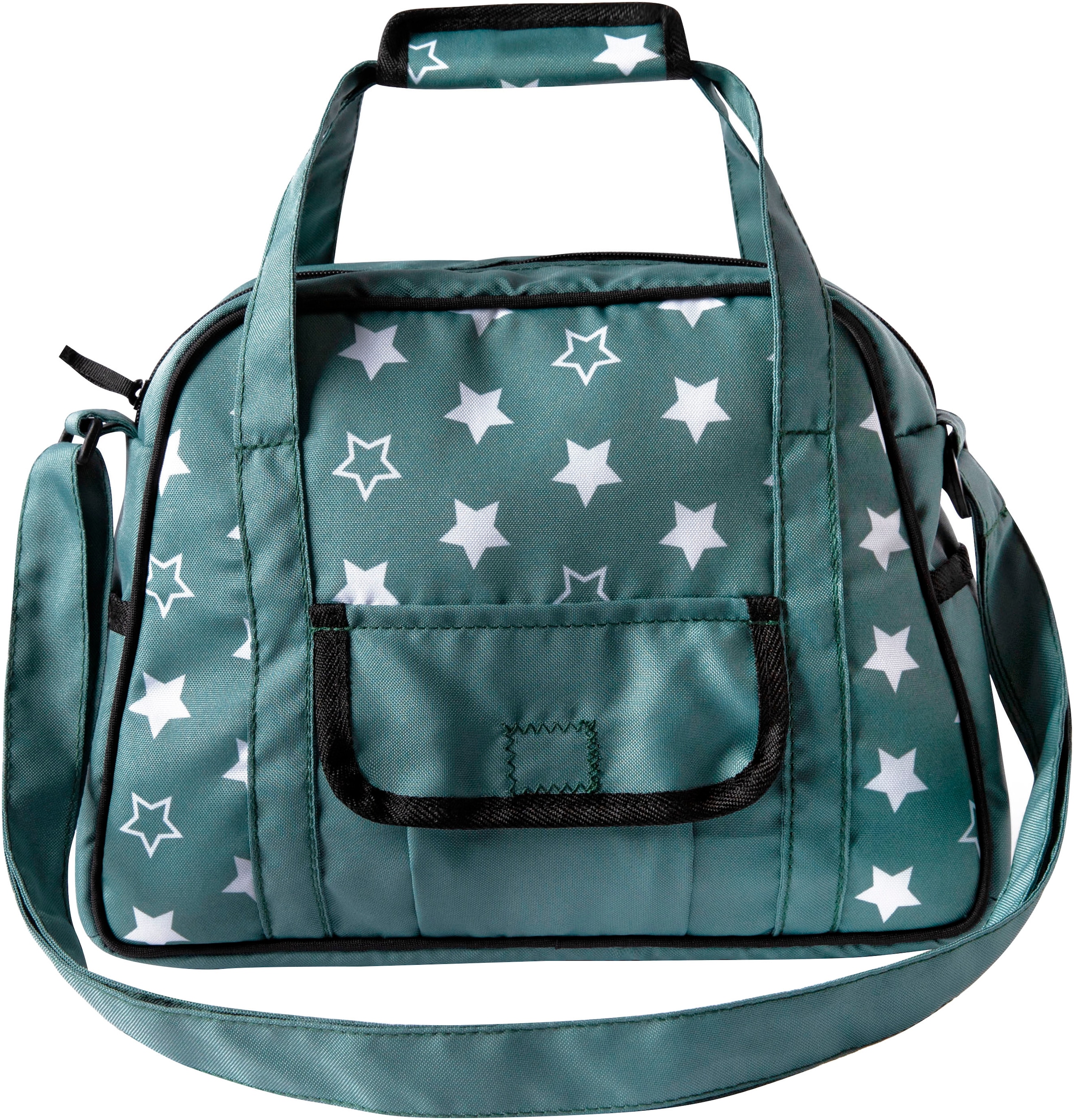 Bayer Sac à langer de poupée »grün Sterne«