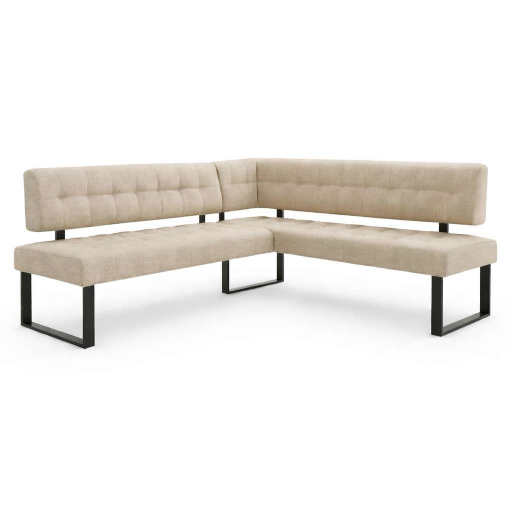 Home affaire Eckbank »Mia Küchenbank, Polsterbank, Esszimmerbank, 207x167 cm« Moderne Bank und  Farben, Sitzplatzanzahl: 5, Frei in Raum stellbar