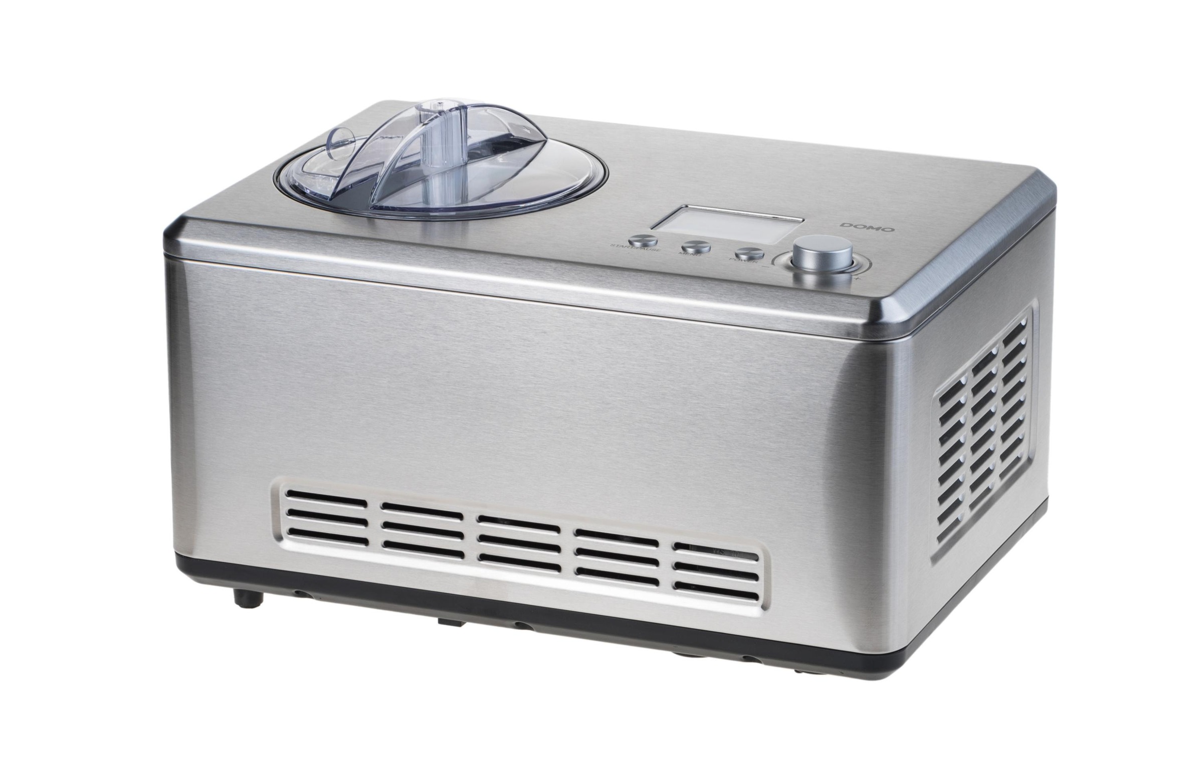 Domo Eismaschine »»DO9201l, 2.0 l««, 120 W, Lieferung mit passendem CH-Fixadapter