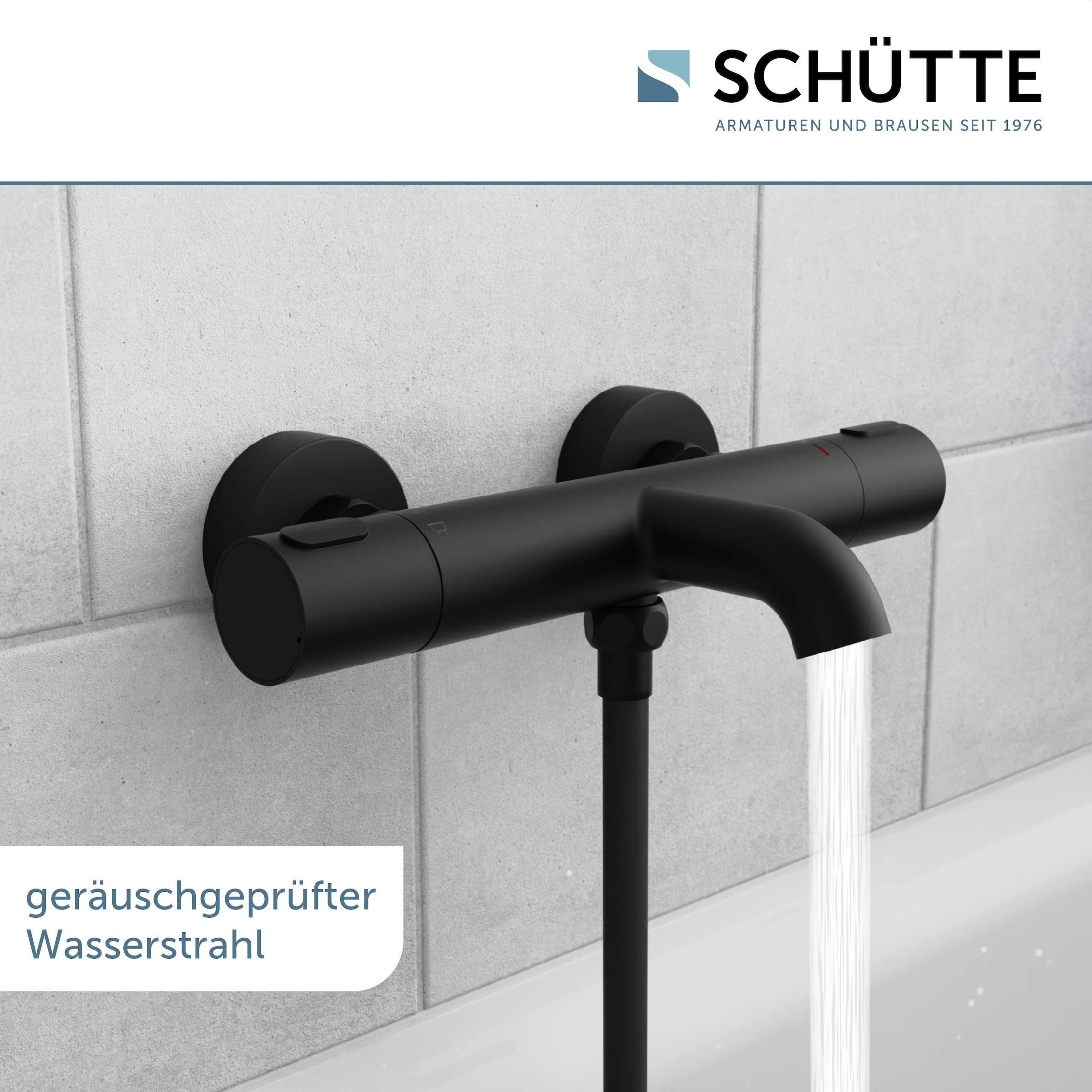 Schütte Wannenarmatur »»LOS ANGELES« Thermostat Wannenfüllarmatur« 1 Stk. tlg. Thermostat-Element „Made in Europe“
