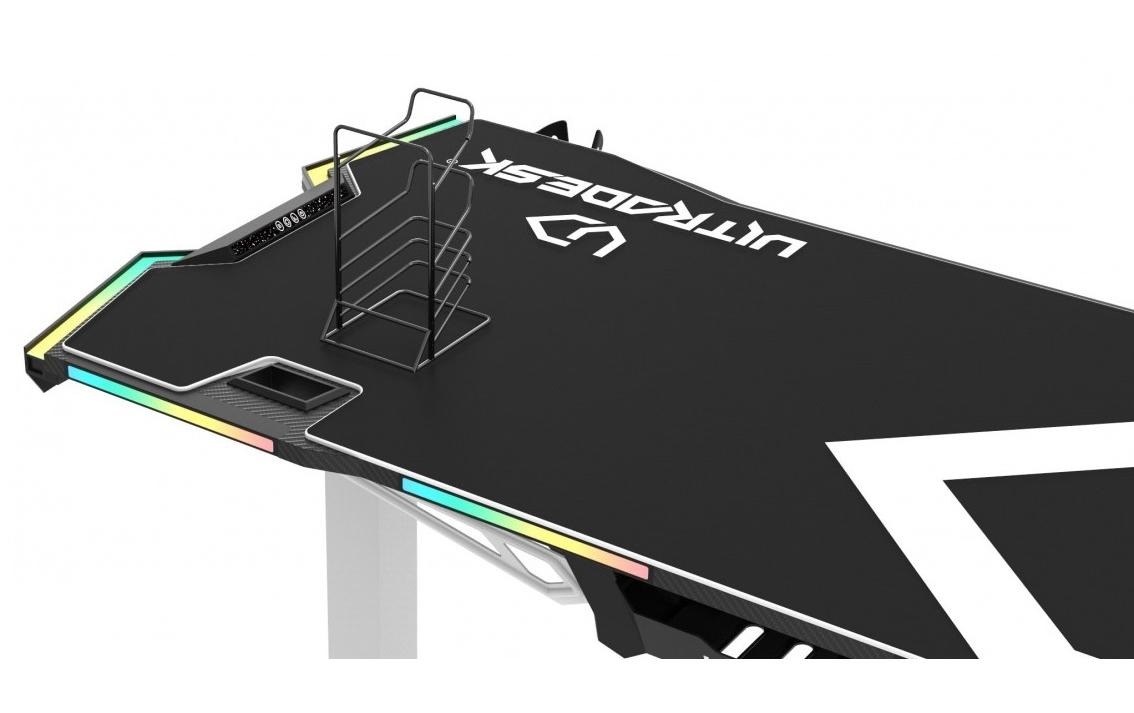 ULTRADESK Gamingtisch »Force Weiss«